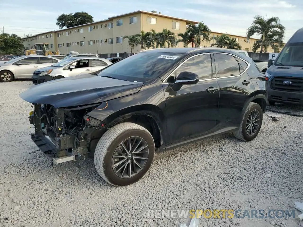 1 fotografías del automóvil dañado 2T2ADCAZ2RC008980 LEXUS NX 250 BAS 2024