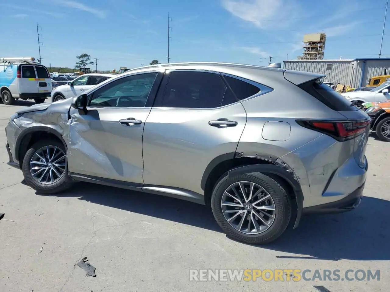 2 fotografías del automóvil dañado 2T2ADCAZ5RC010237 LEXUS NX 250 BAS 2024