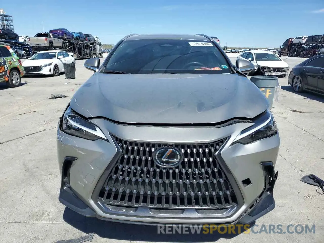5 fotografías del automóvil dañado 2T2ADCAZ5RC010237 LEXUS NX 250 BAS 2024