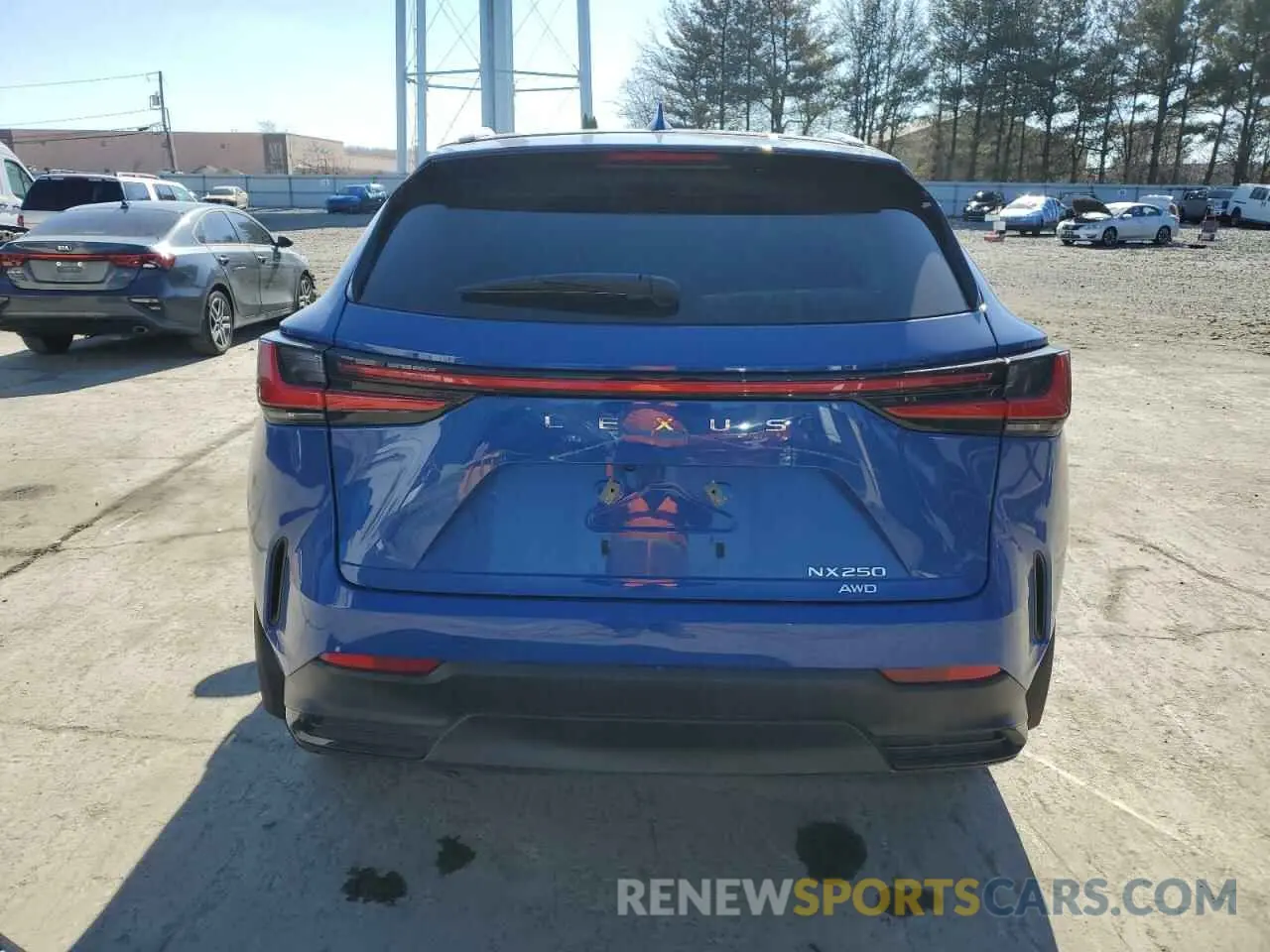 6 fotografías del automóvil dañado 2T2ADCEZ7RC005048 LEXUS NX 250 BAS 2024