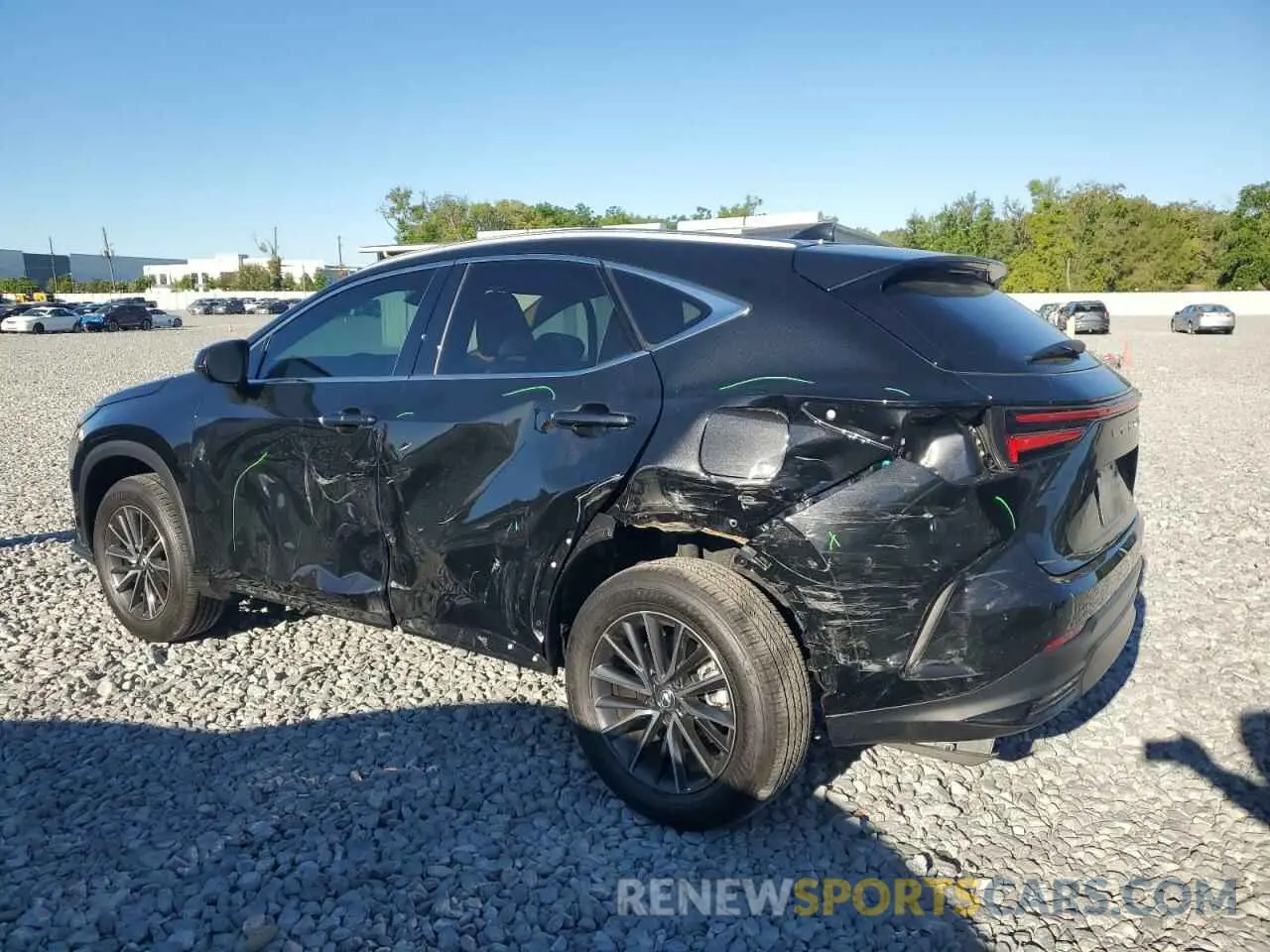 2 fotografías del automóvil dañado 2T2ADCAZ0SC017635 LEXUS NX 250 BAS 2025