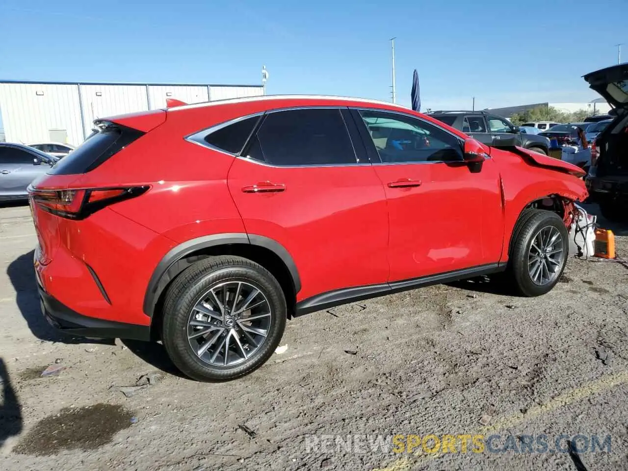 3 fotografías del automóvil dañado 2T2ADCAZ1SC025484 LEXUS NX 250 BAS 2025