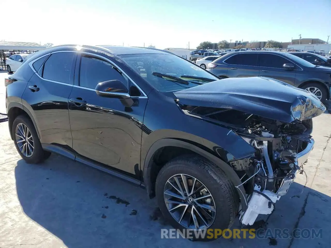 4 fotografías del automóvil dañado 2T2ADCAZ7SC016983 LEXUS NX 250 BAS 2025