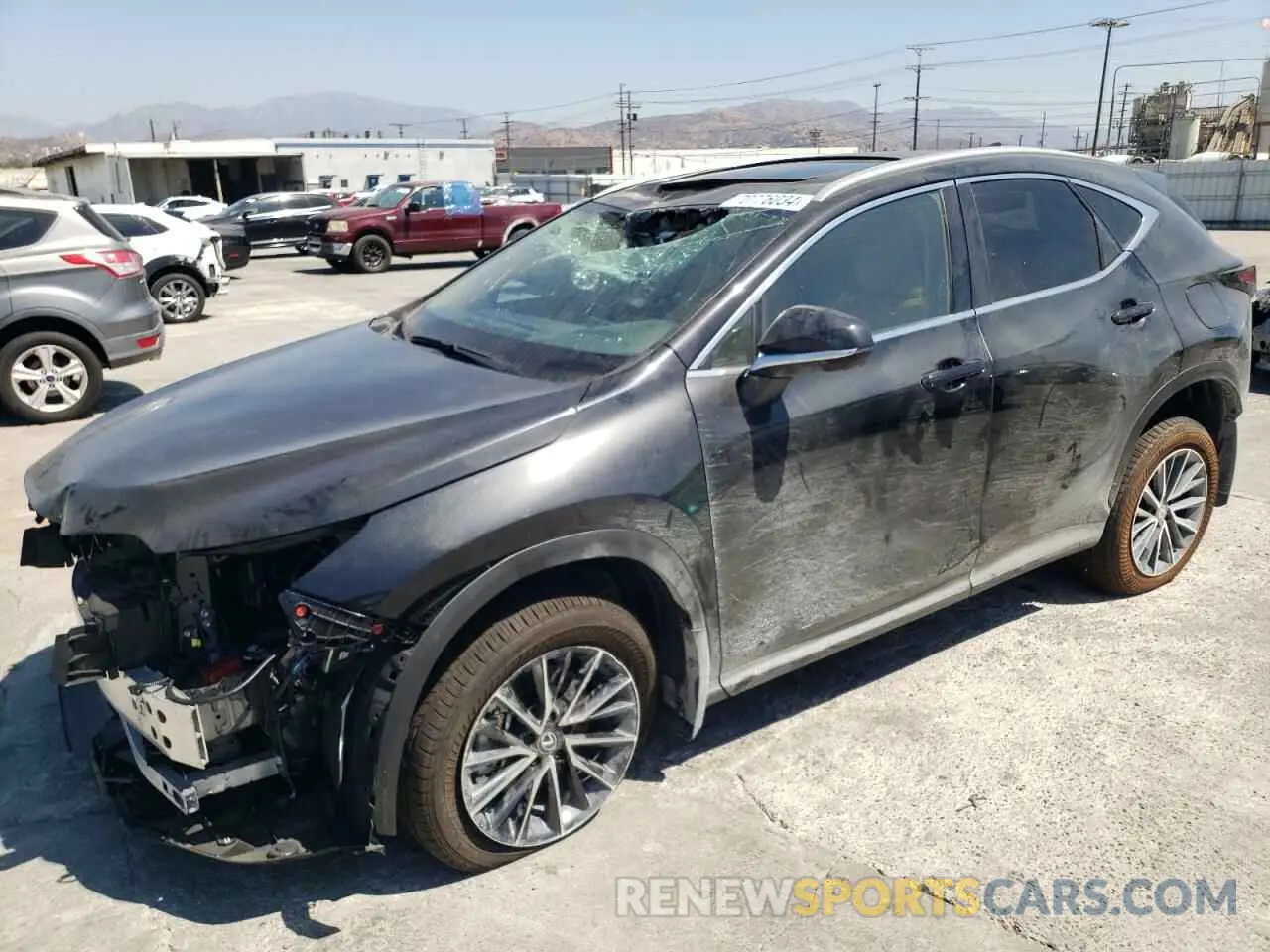 1 fotografías del automóvil dañado 2T2ADCAZ8SC019729 LEXUS NX 250 BAS 2025