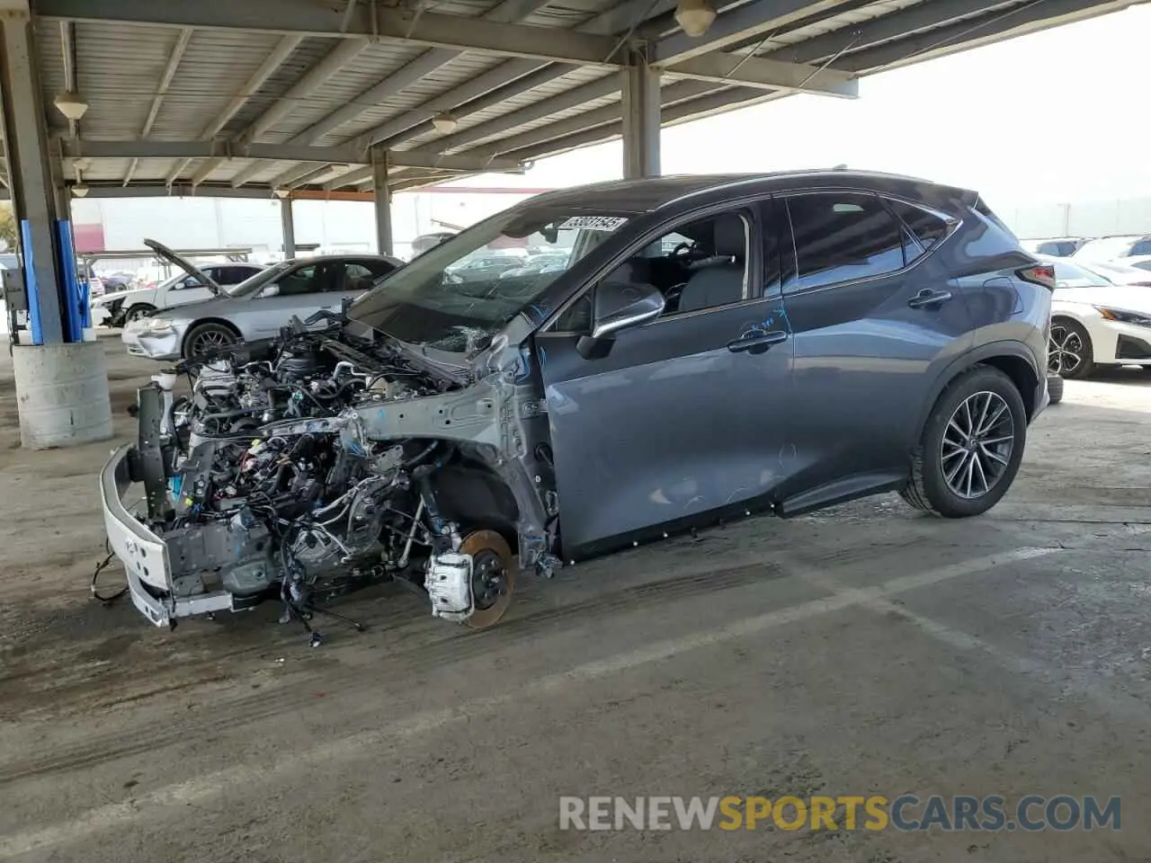 1 fotografías del automóvil dañado JTJADCAZ0S5024650 LEXUS NX 250 BAS 2025