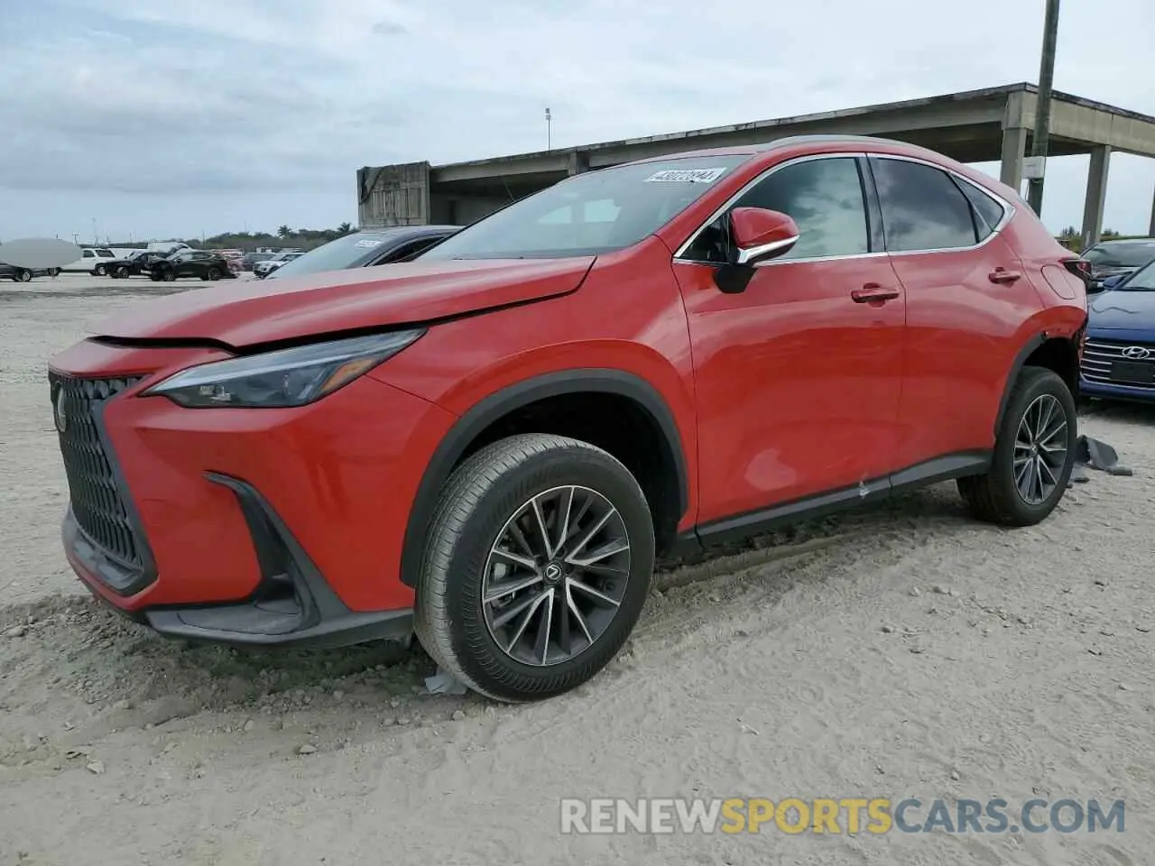 1 fotografías del automóvil dañado 2T2GDCAZ3RC012563 LEXUS NX 250 PRE 2024