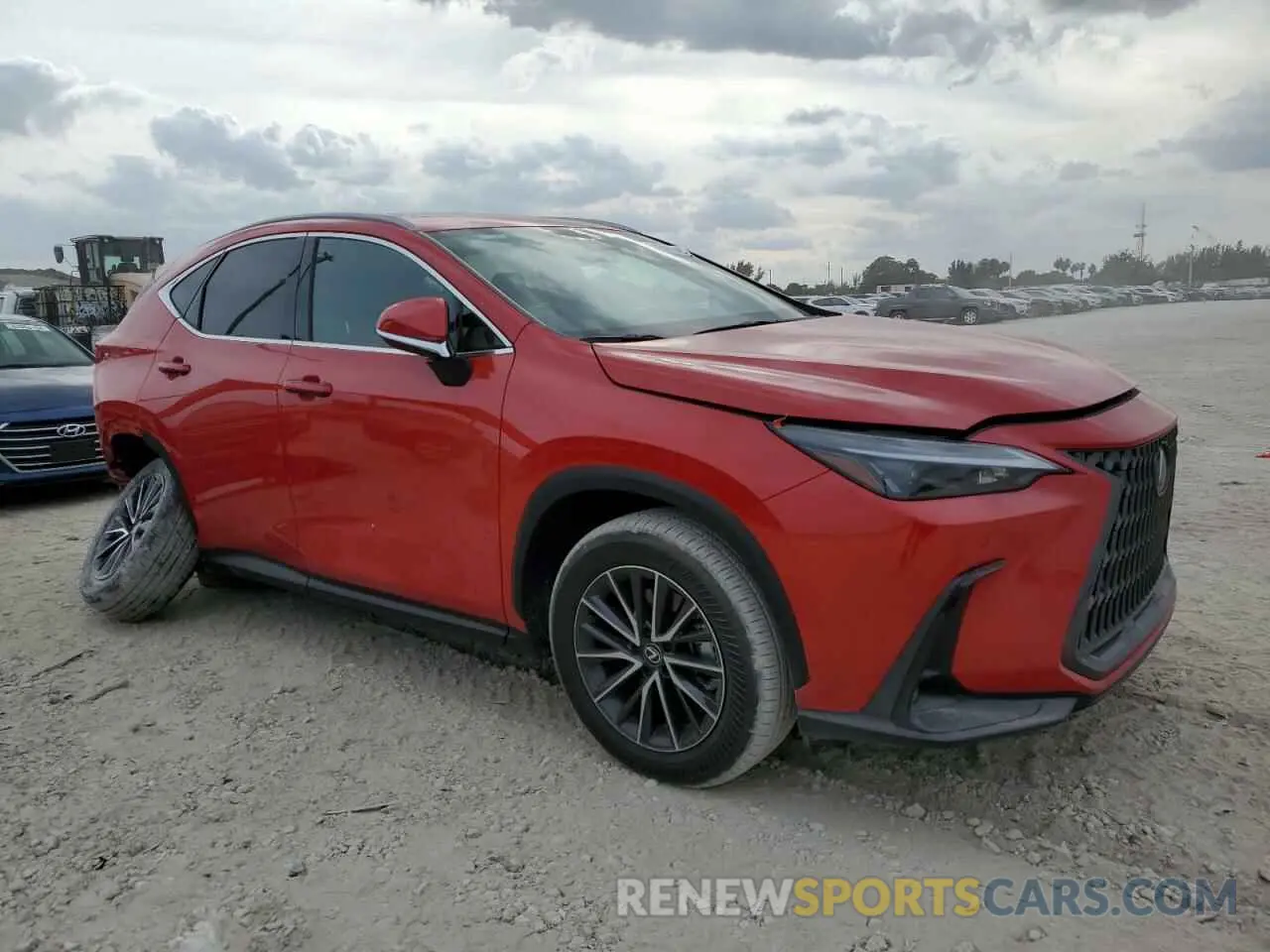 4 fotografías del automóvil dañado 2T2GDCAZ3RC012563 LEXUS NX 250 PRE 2024