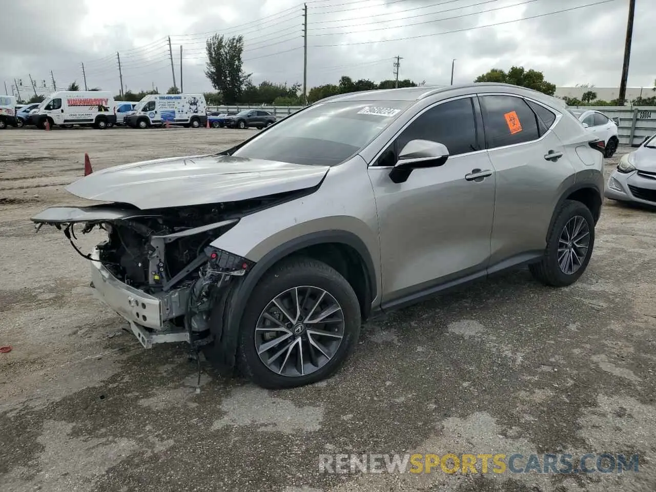 1 fotografías del automóvil dañado 2T2GDCAZ4RC007758 LEXUS NX 250 PRE 2024