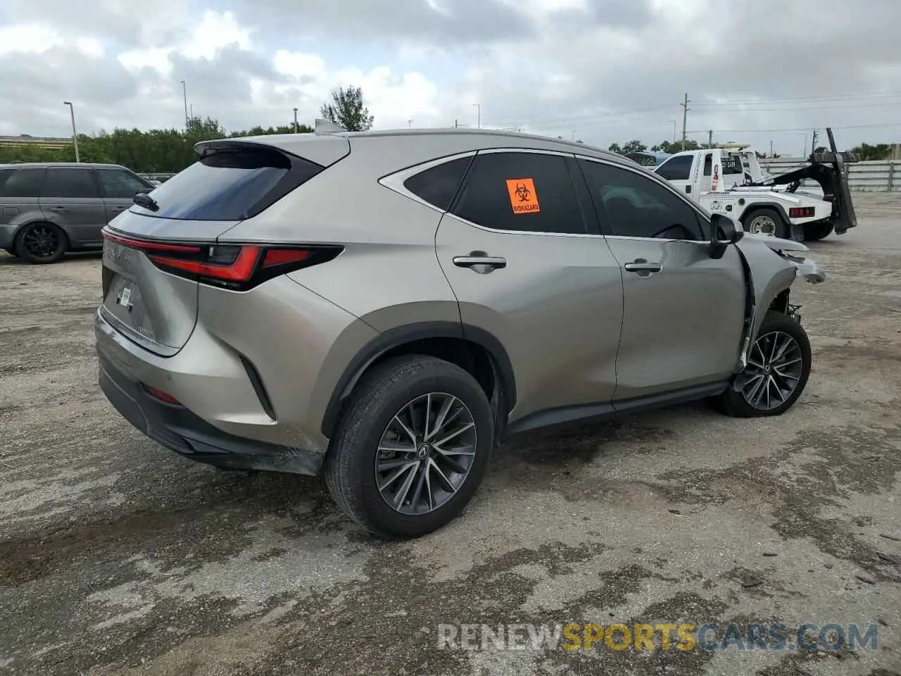3 fotografías del automóvil dañado 2T2GDCAZ4RC007758 LEXUS NX 250 PRE 2024