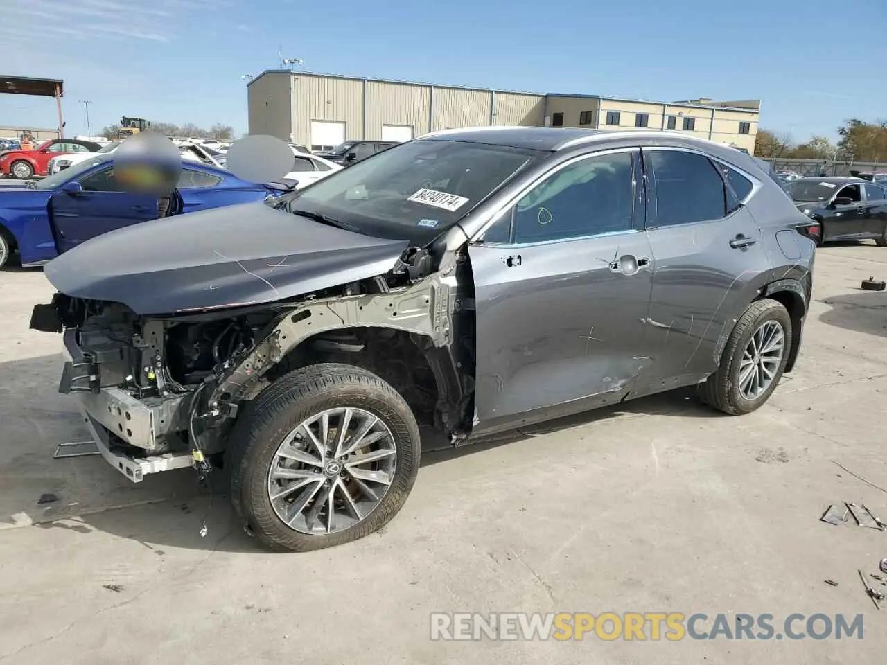 1 fotografías del automóvil dañado 2T2GDCAZ6RC007910 LEXUS NX 250 PRE 2024