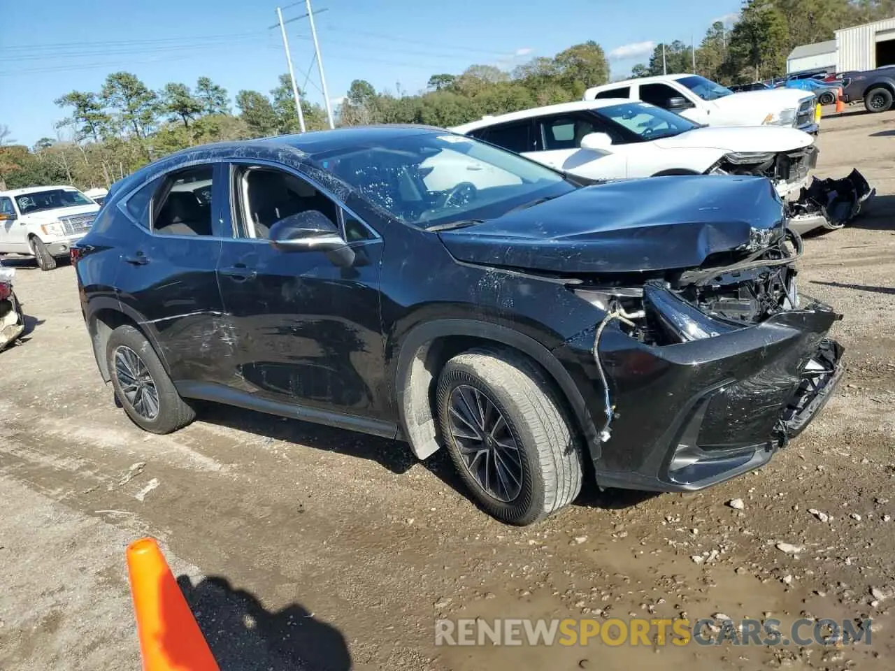 4 fotografías del automóvil dañado 2T2GDCAZ8RC014499 LEXUS NX 250 PRE 2024