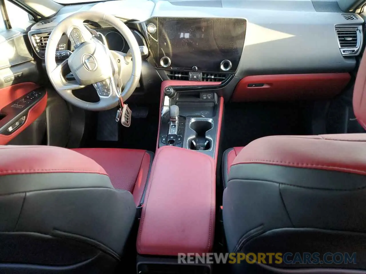 8 fotografías del automóvil dañado 2T2GDCAZ9RC013295 LEXUS NX 250 PRE 2024