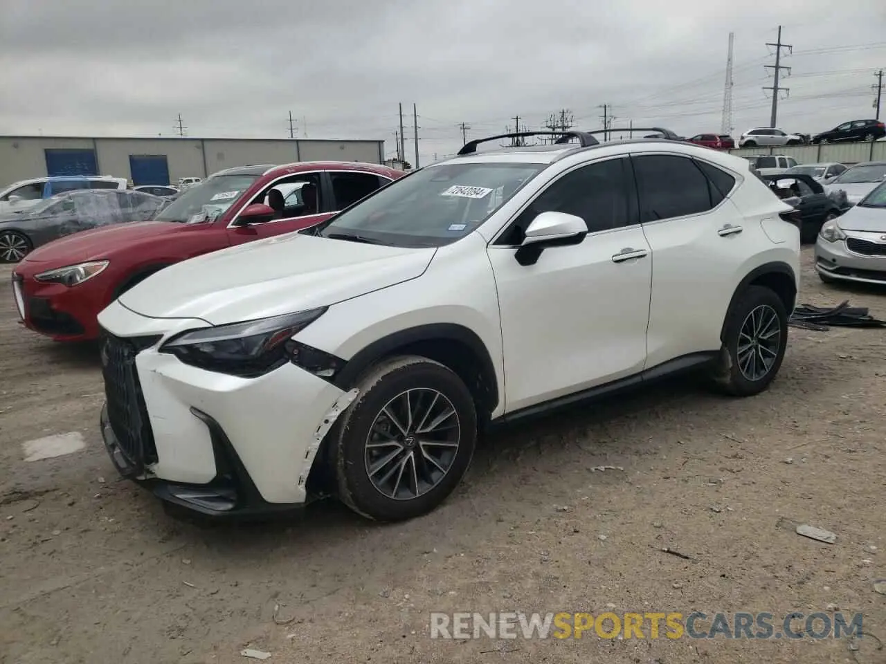 1 fotografías del automóvil dañado JTJGDCAZ1R2009466 LEXUS NX 250 PRE 2024