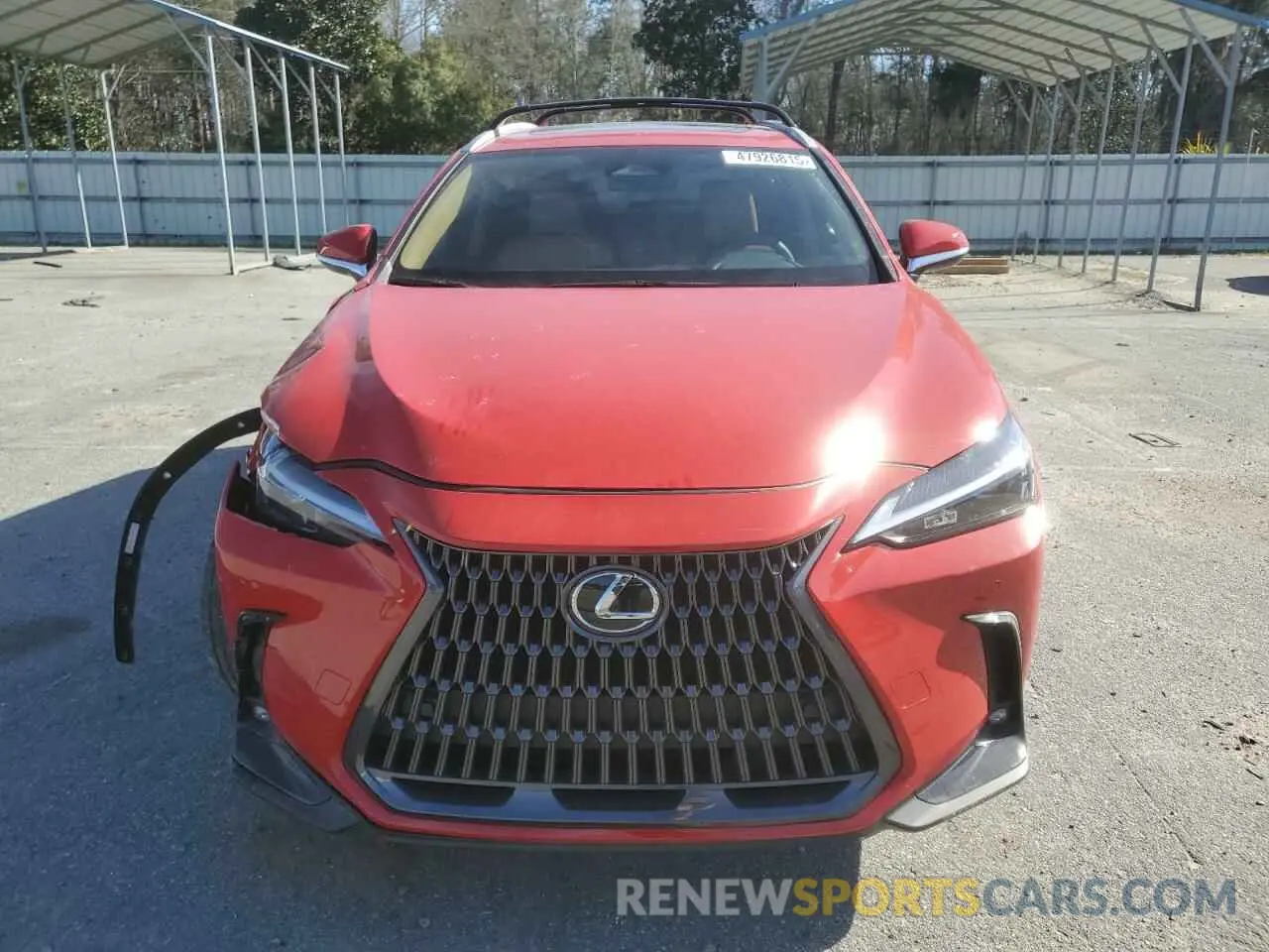 5 fotografías del automóvil dañado 2T2GDCAZ0SC020433 LEXUS NX 250 PRE 2025