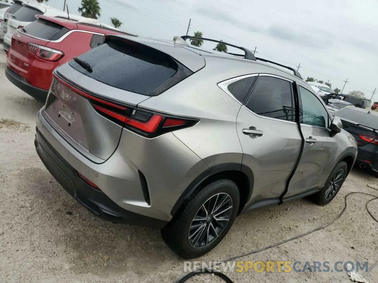 3 fotografías del automóvil dañado 2T2GDCAZ1SC020425 LEXUS NX 250 PRE 2025