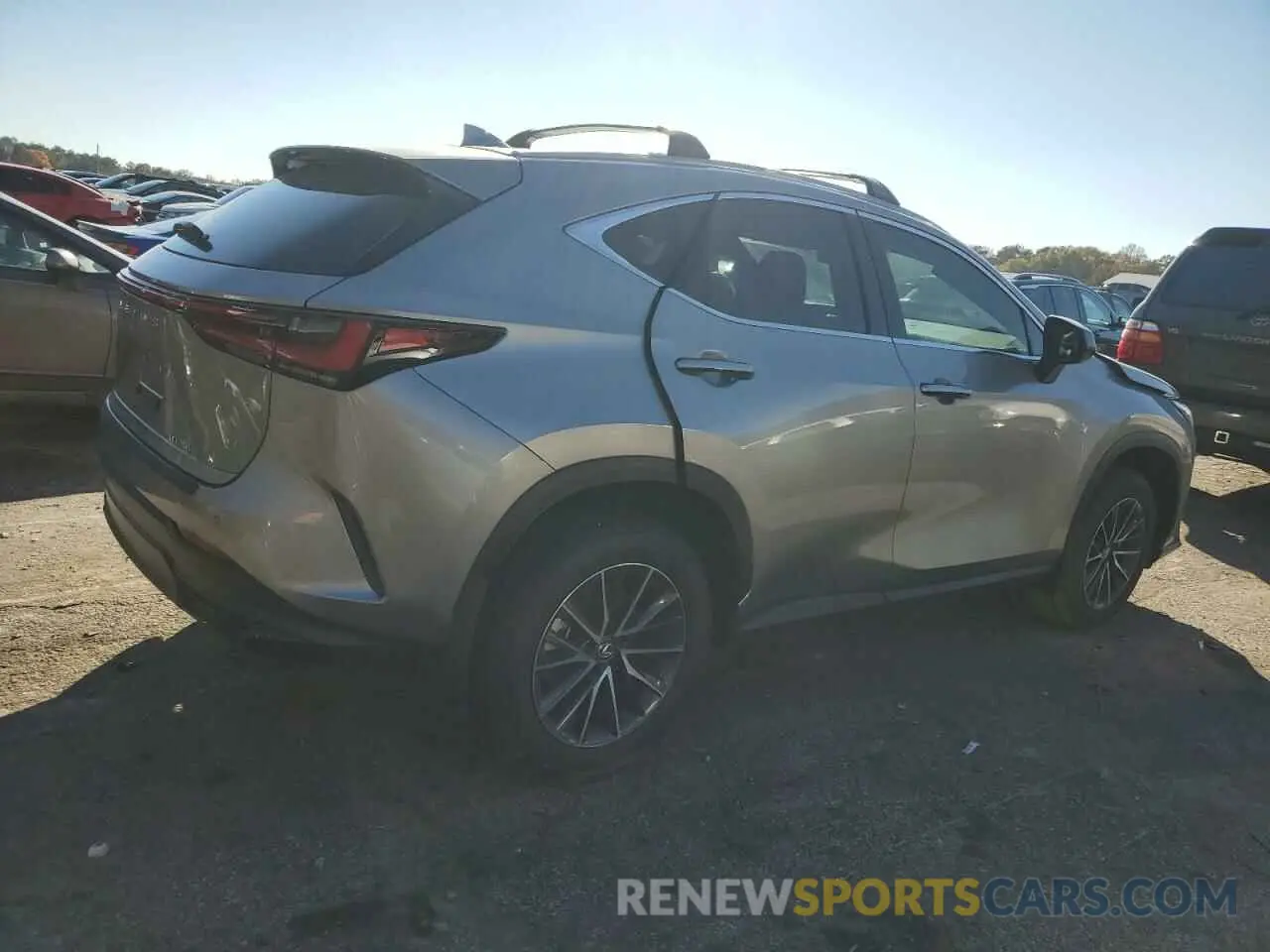 3 fotografías del automóvil dañado 2T2GDCAZ3SC020412 LEXUS NX 250 PRE 2025