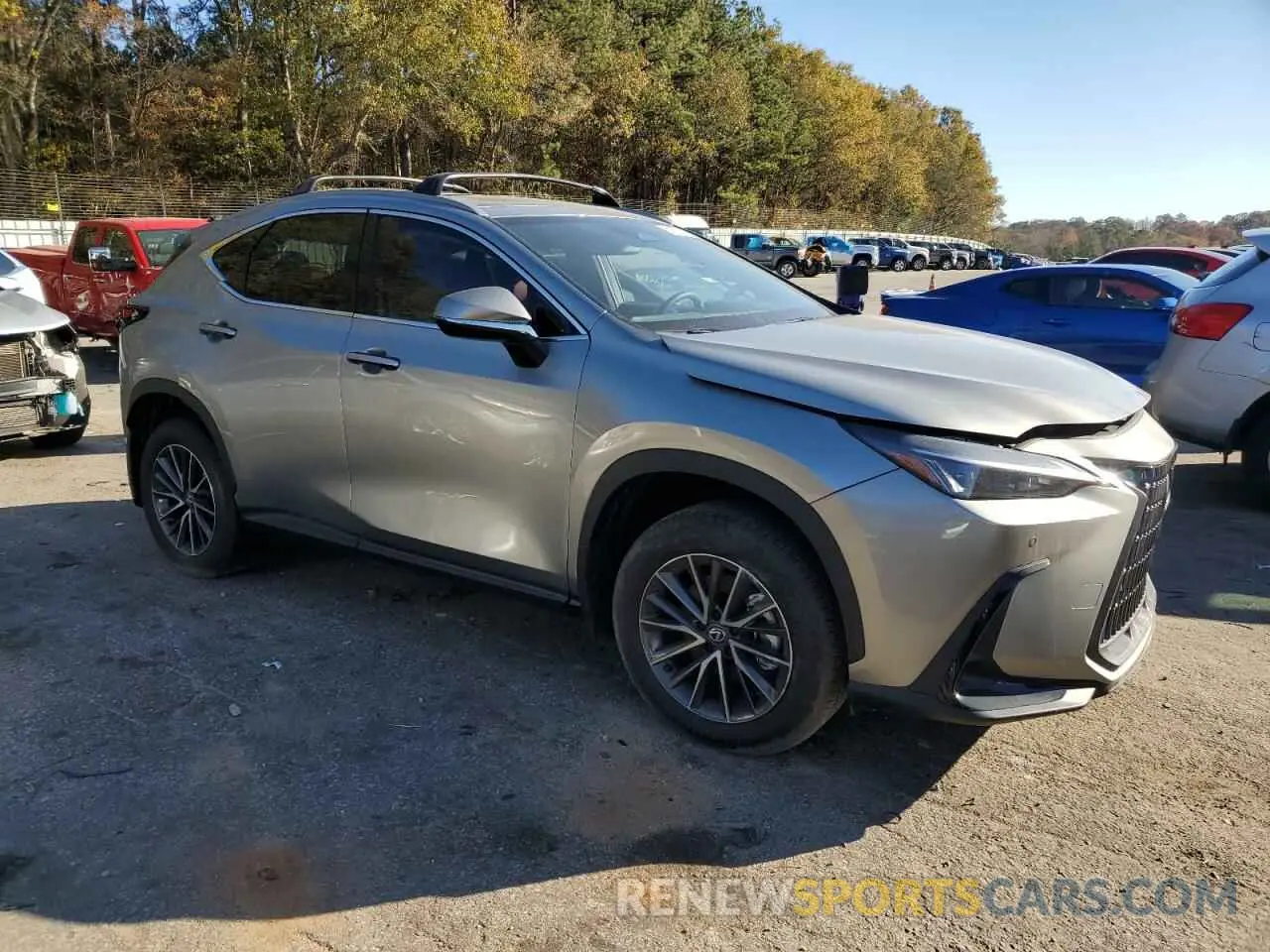 4 fotografías del automóvil dañado 2T2GDCAZ3SC020412 LEXUS NX 250 PRE 2025