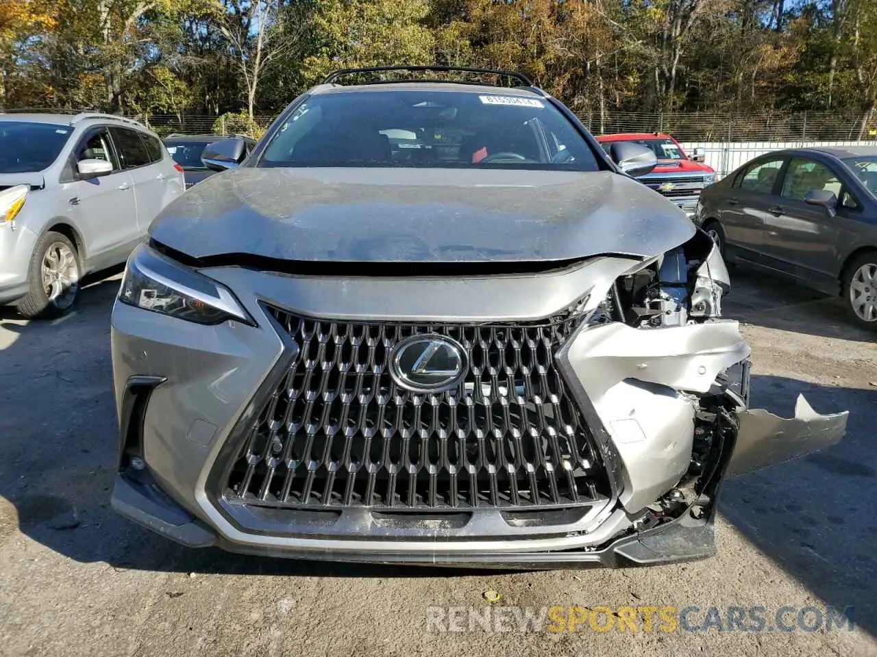 5 fotografías del automóvil dañado 2T2GDCAZ3SC020412 LEXUS NX 250 PRE 2025