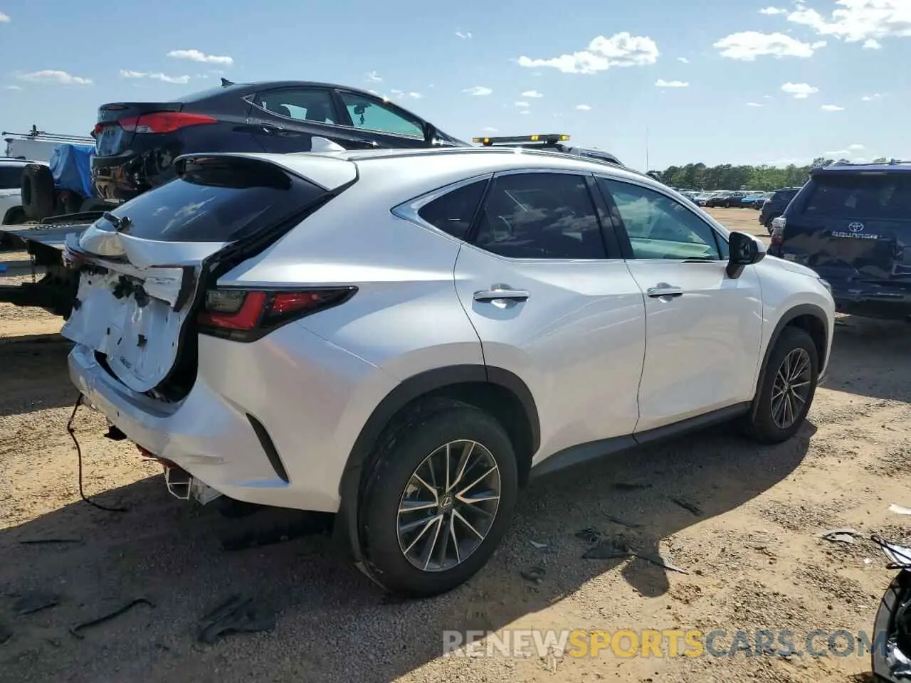 3 fotografías del automóvil dañado 2T2GDCAZ6SC016841 LEXUS NX 250 PRE 2025