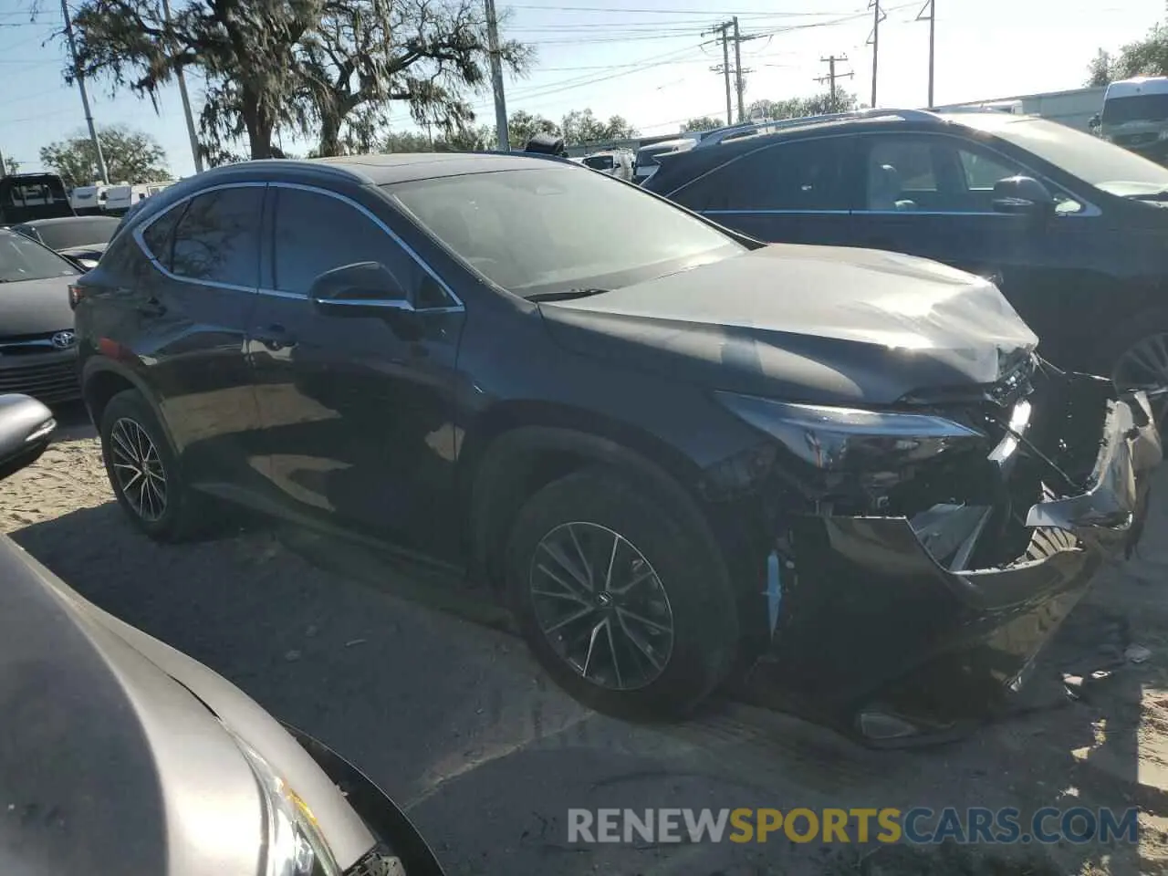 4 fotografías del automóvil dañado 2T2GDCAZXSC019578 LEXUS NX 250 PRE 2025