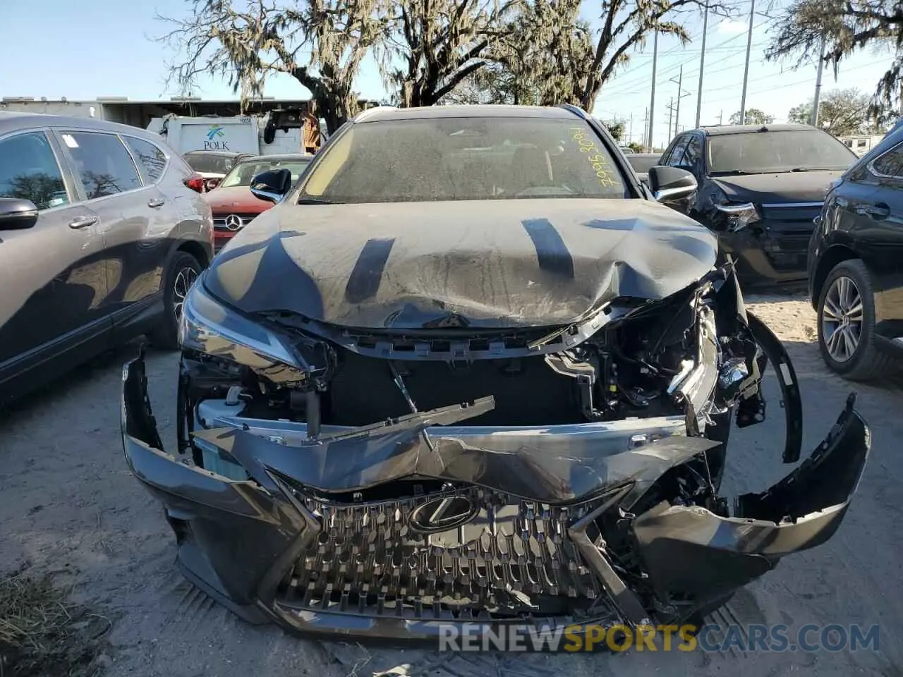 5 fotografías del automóvil dañado 2T2GDCAZXSC019578 LEXUS NX 250 PRE 2025