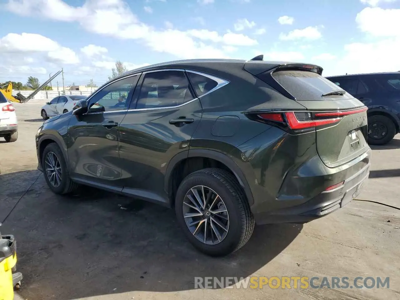 2 fotografías del automóvil dañado 2T2GDCAZXSC019614 LEXUS NX 250 PRE 2025