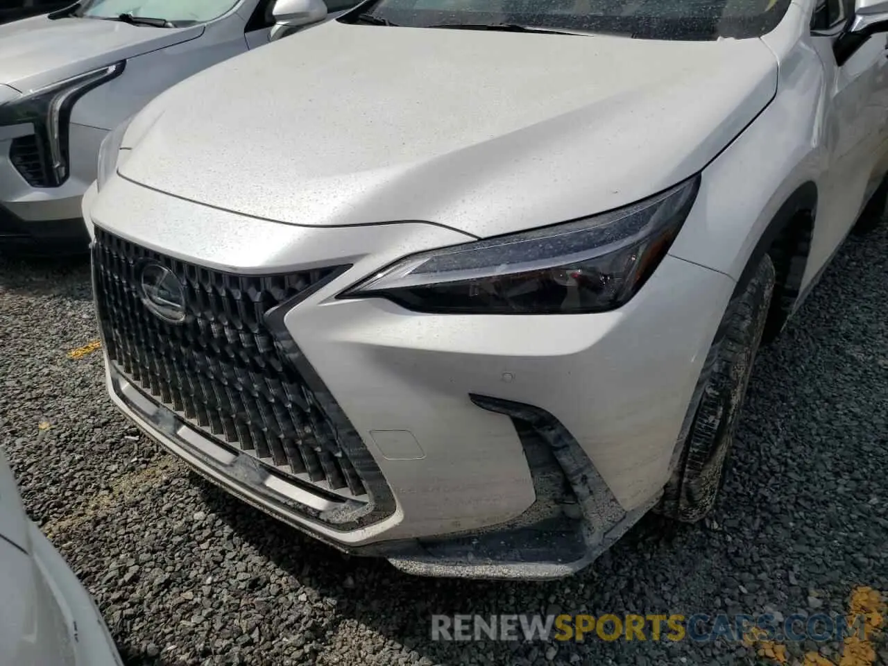 10 fotografías del automóvil dañado 2T2GDCAZXSC020763 LEXUS NX 250 PRE 2025
