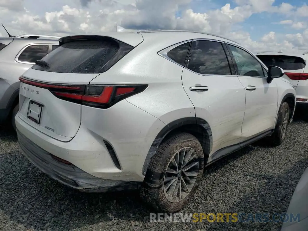 3 fotografías del automóvil dañado 2T2GDCAZXSC020763 LEXUS NX 250 PRE 2025