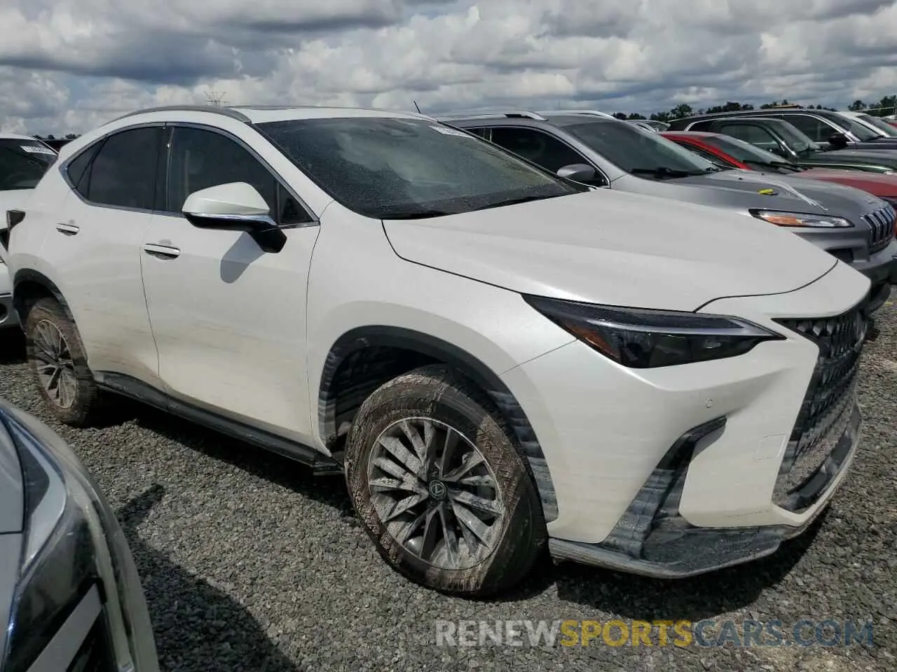 4 fotografías del automóvil dañado 2T2GDCAZXSC020763 LEXUS NX 250 PRE 2025