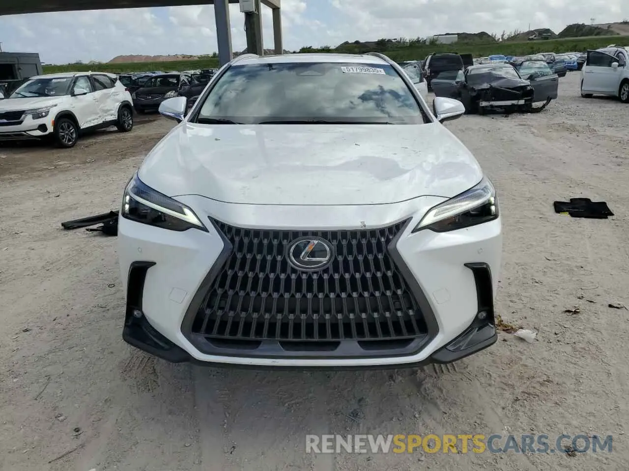 5 fotografías del automóvil dañado JTJGDCAZ7S2021918 LEXUS NX 250 PRE 2025