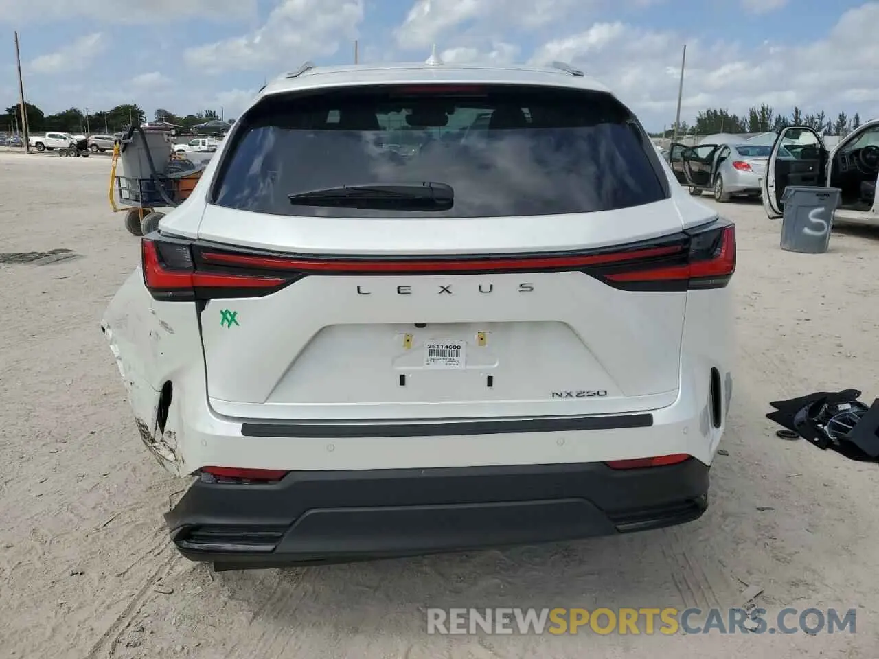 6 fotografías del automóvil dañado JTJGDCAZ7S2021918 LEXUS NX 250 PRE 2025