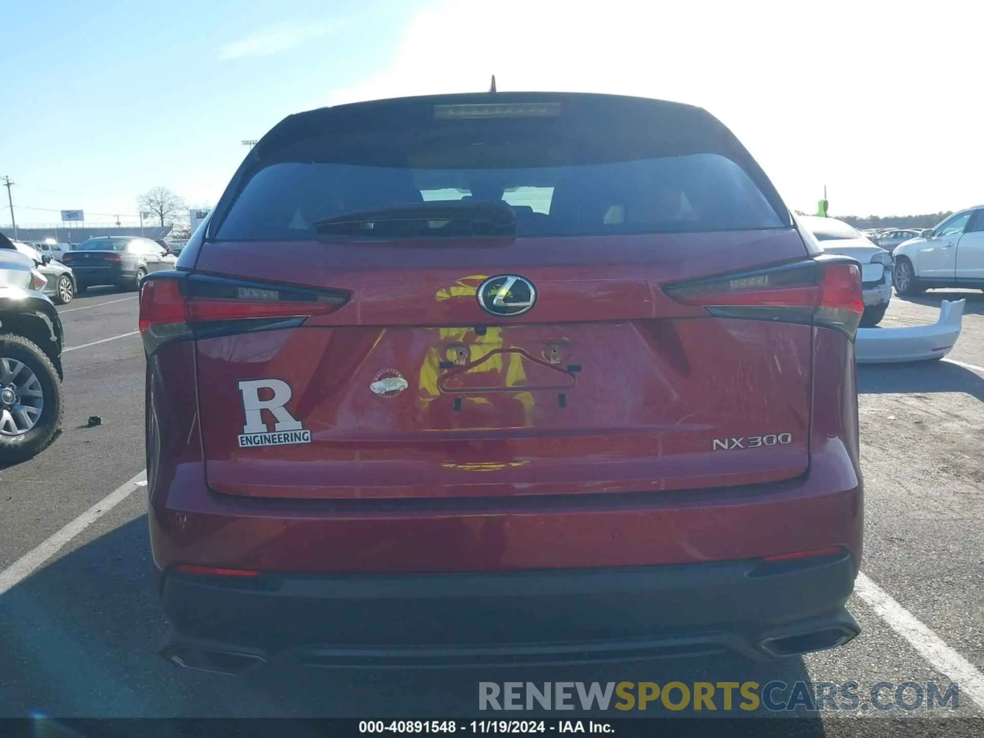 16 fotografías del automóvil dañado JTJBARBZ0K2211726 LEXUS NX 300 2019