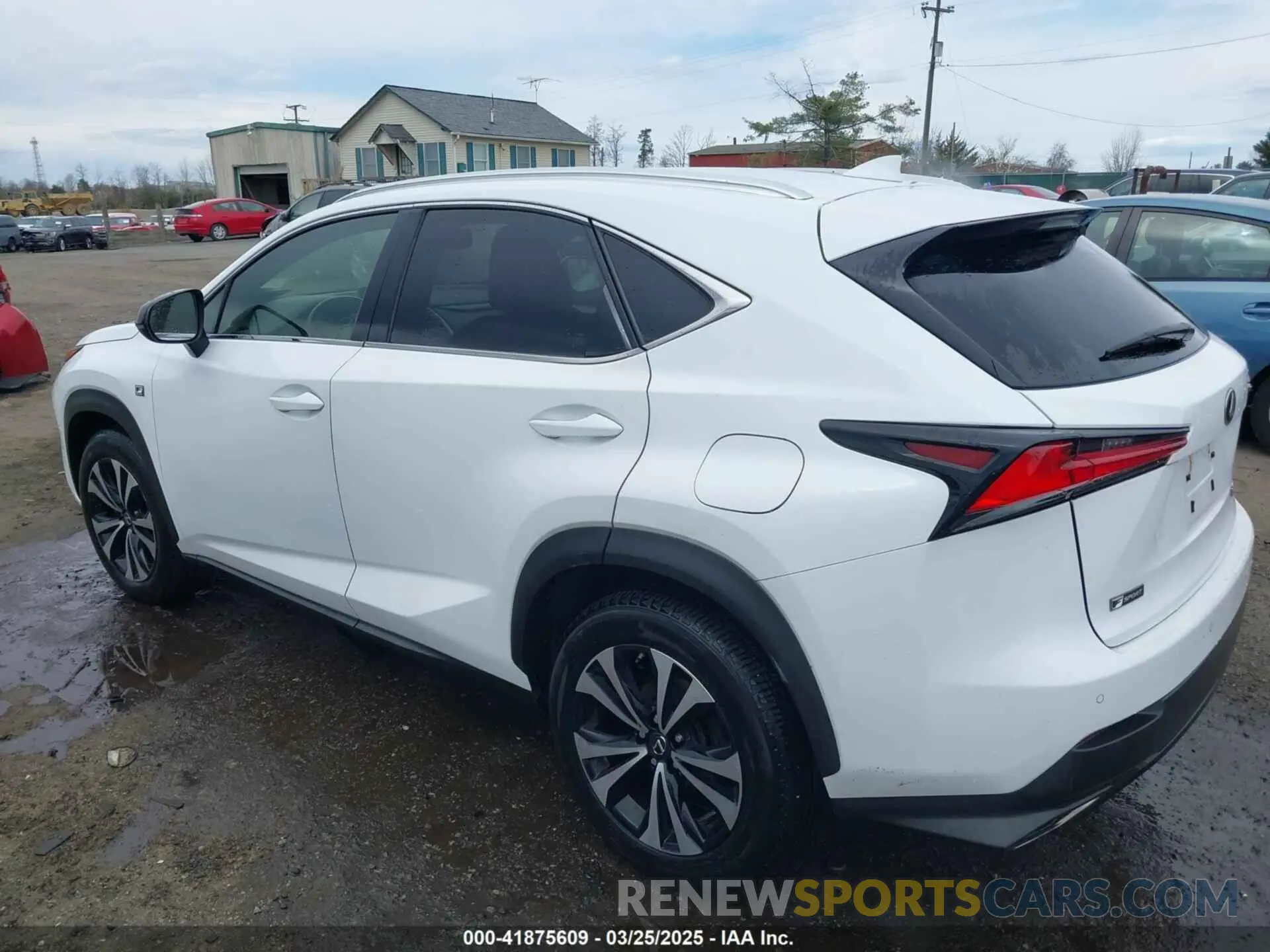 3 fotografías del automóvil dañado JTJBARBZ2K2196212 LEXUS NX 300 2019