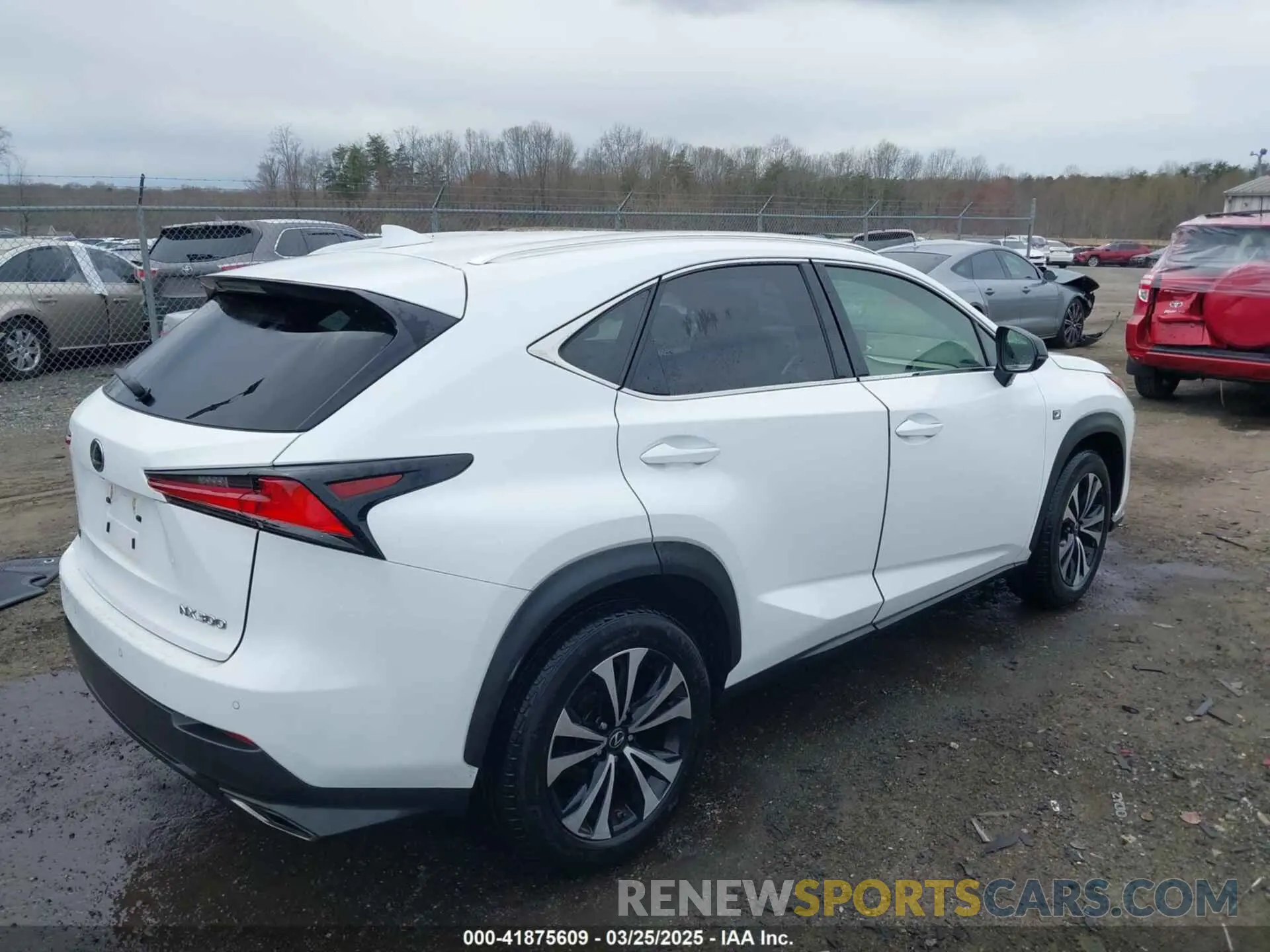 4 fotografías del automóvil dañado JTJBARBZ2K2196212 LEXUS NX 300 2019