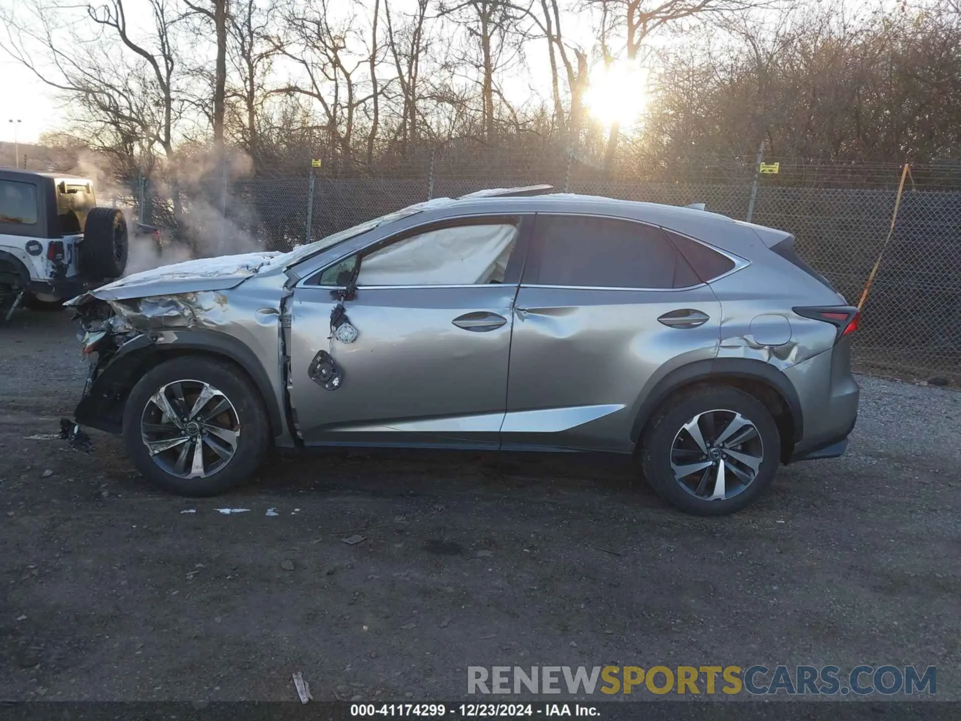 14 fotografías del automóvil dañado JTJBARBZ4K2192498 LEXUS NX 300 2019