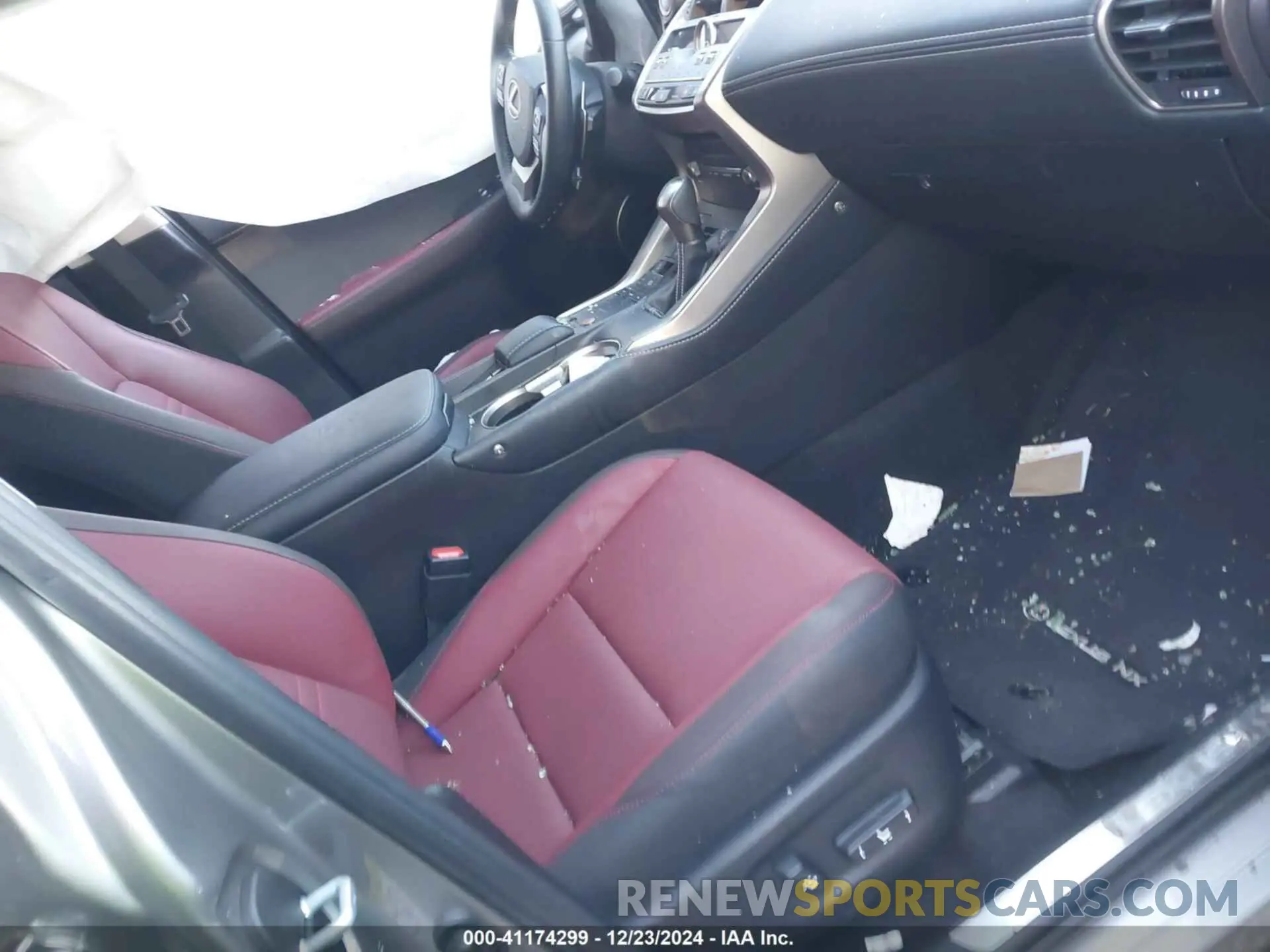 5 fotografías del automóvil dañado JTJBARBZ4K2192498 LEXUS NX 300 2019