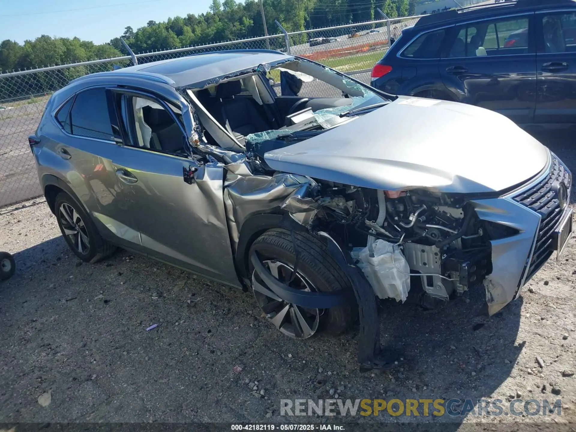 1 fotografías del automóvil dañado JTJBARBZ6K2192499 LEXUS NX 300 2019