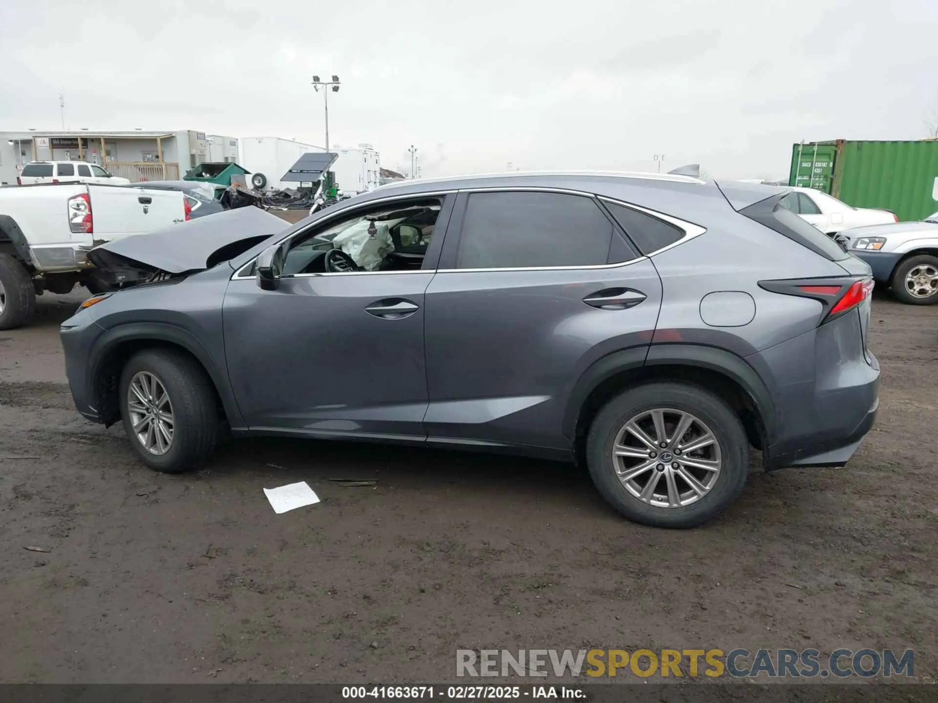 14 fotografías del automóvil dañado JTJBARBZ6K2217112 LEXUS NX 300 2019