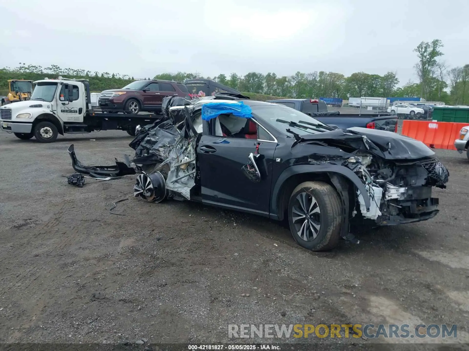1 fotografías del automóvil dañado JTJBARBZ7K2205471 LEXUS NX 300 2019