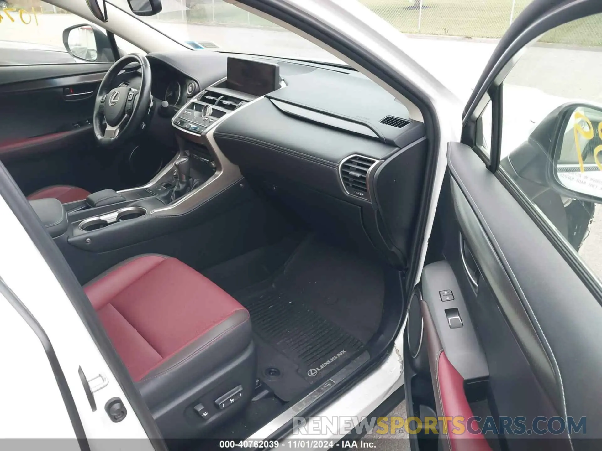 5 fotografías del automóvil dañado JTJBARBZ8K2204152 LEXUS NX 300 2019