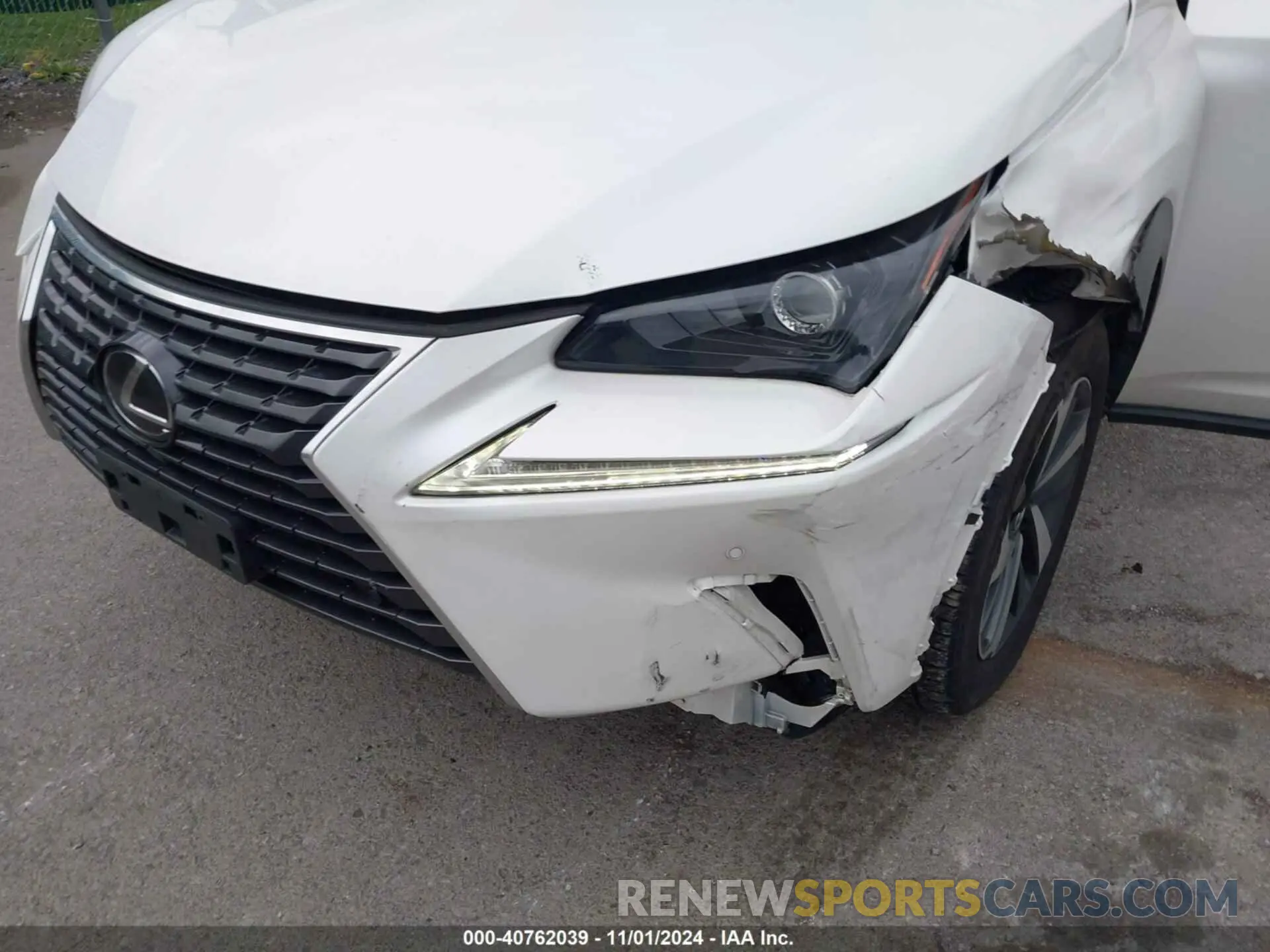 6 fotografías del automóvil dañado JTJBARBZ8K2204152 LEXUS NX 300 2019