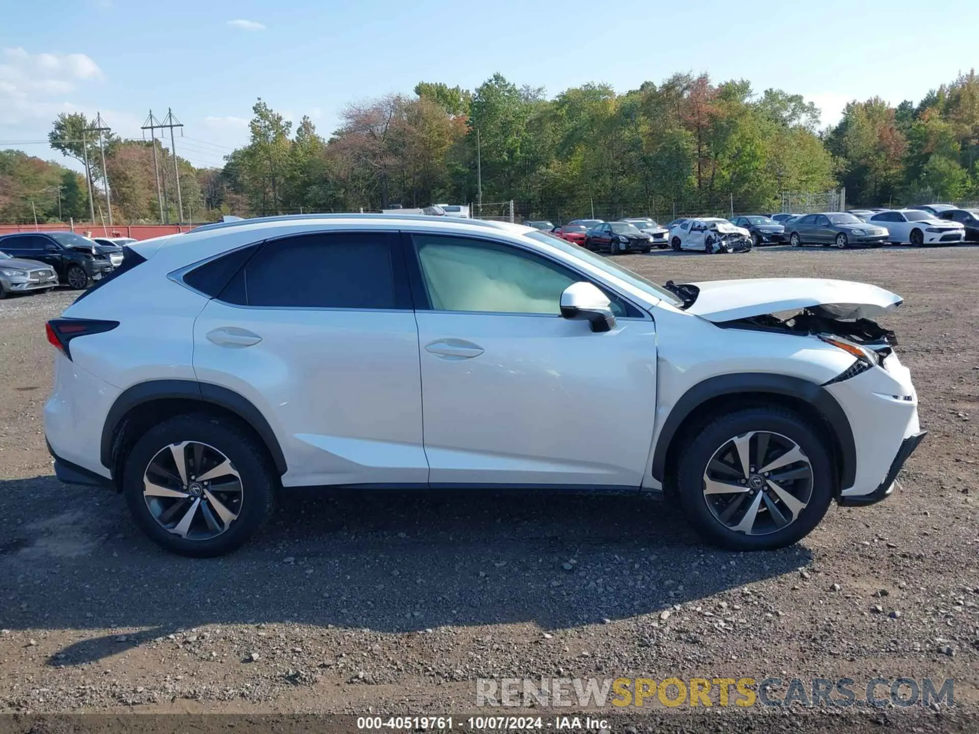 13 fotografías del automóvil dañado JTJBARBZ8K2213501 LEXUS NX 300 2019
