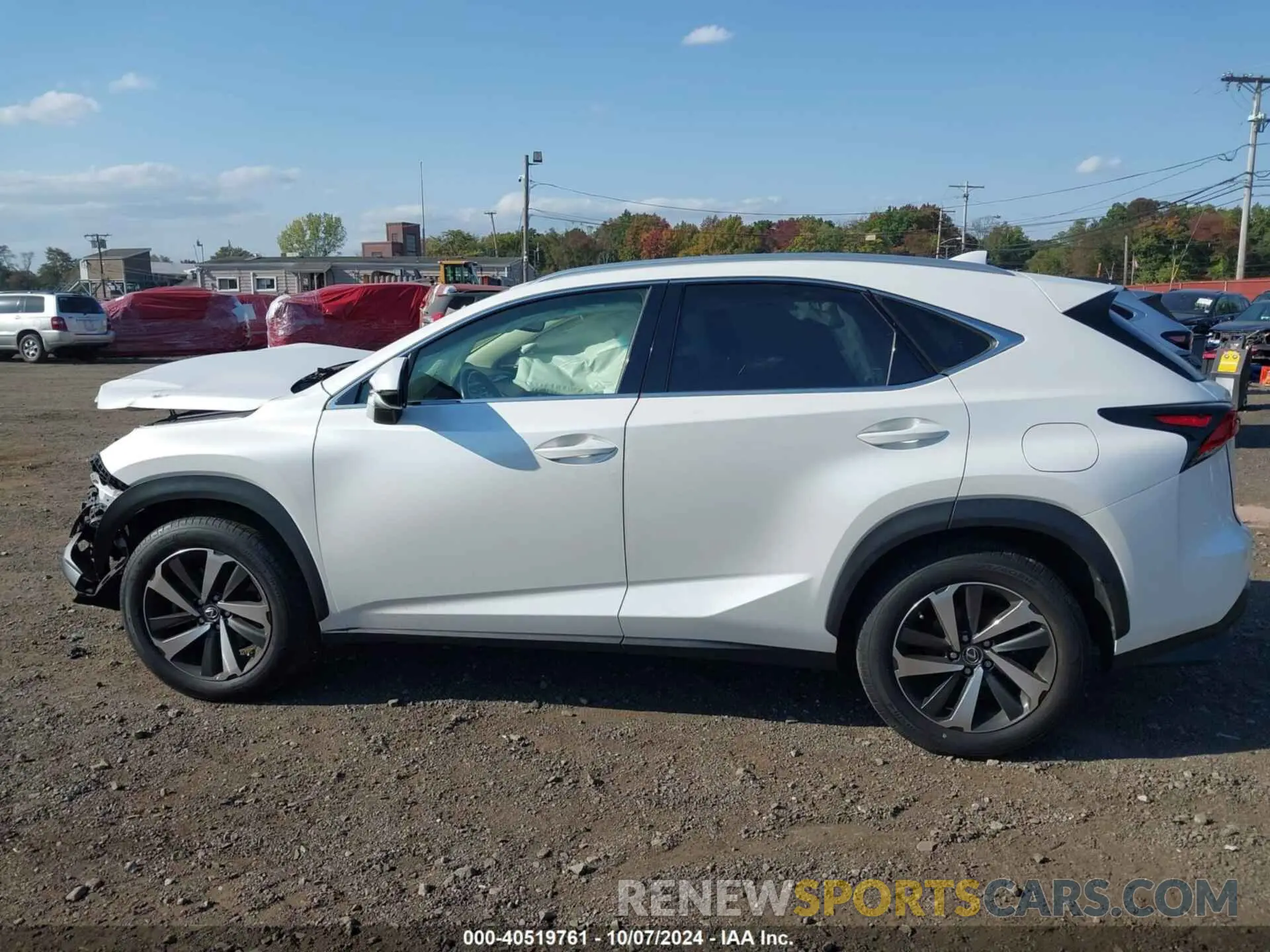 14 fotografías del automóvil dañado JTJBARBZ8K2213501 LEXUS NX 300 2019