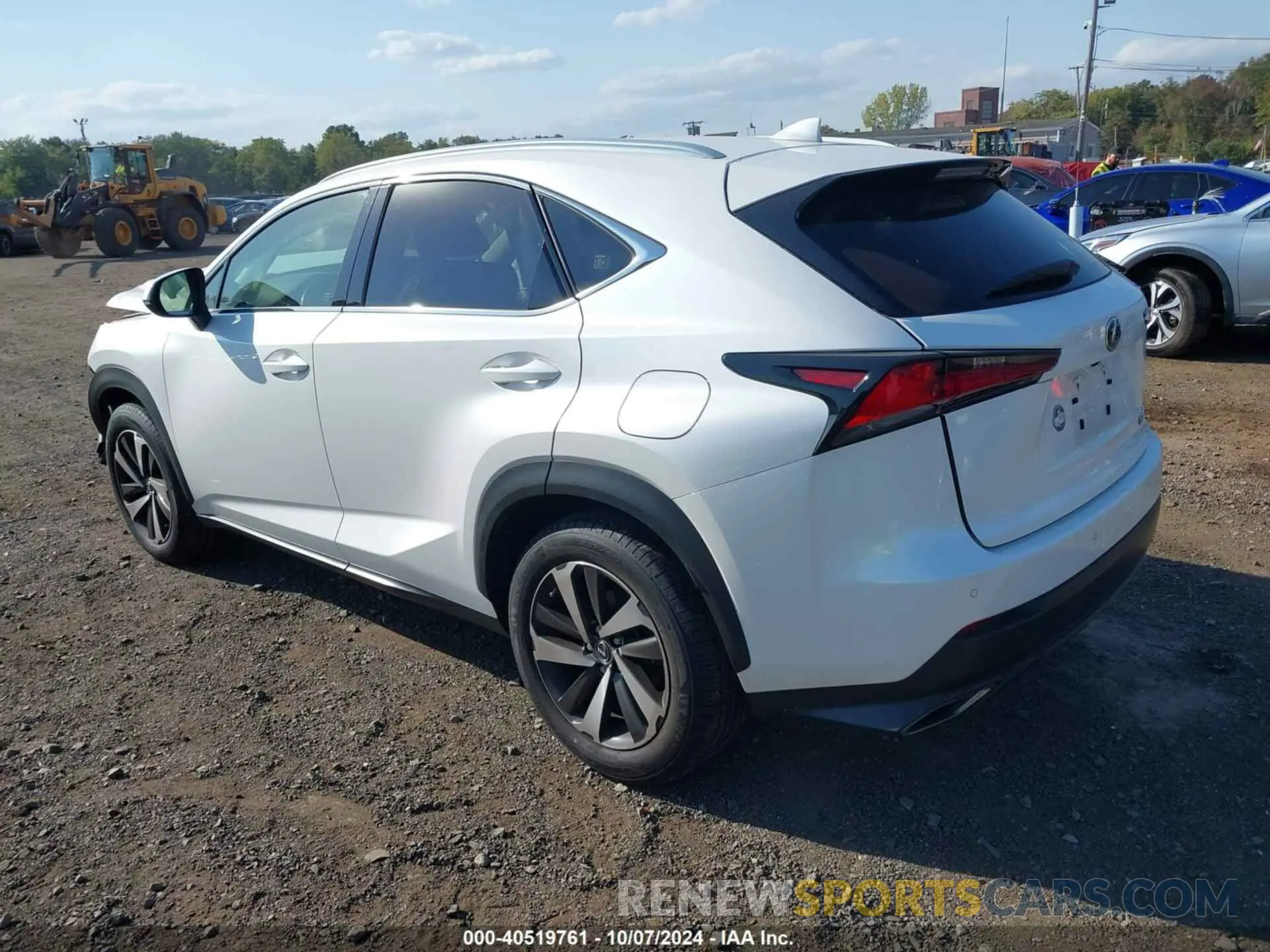 3 fotografías del automóvil dañado JTJBARBZ8K2213501 LEXUS NX 300 2019
