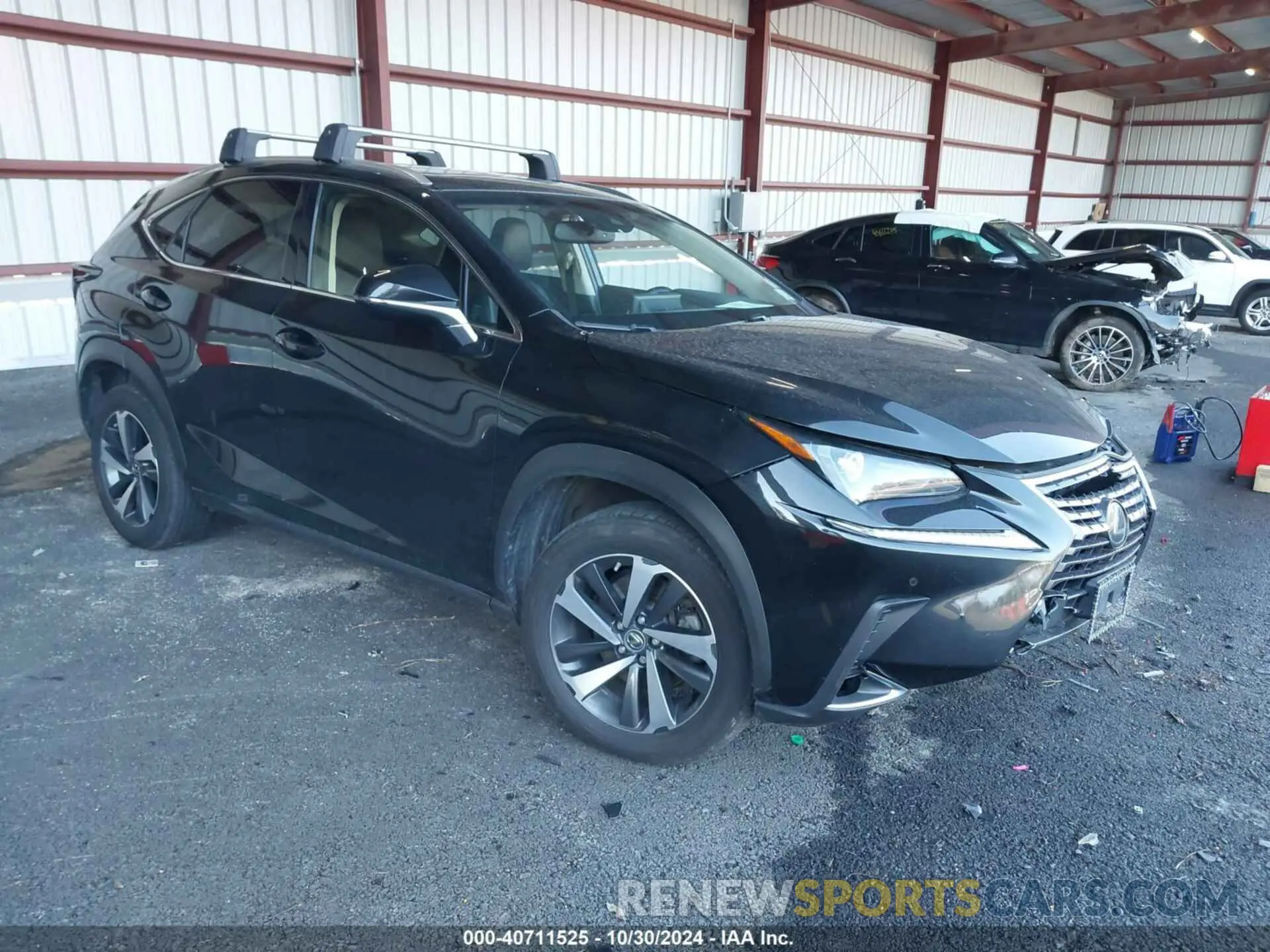 1 fotografías del automóvil dañado JTJBARBZXK2187063 LEXUS NX 300 2019