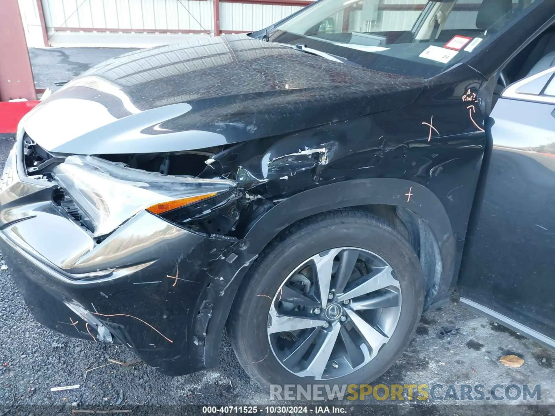 6 fotografías del automóvil dañado JTJBARBZXK2187063 LEXUS NX 300 2019