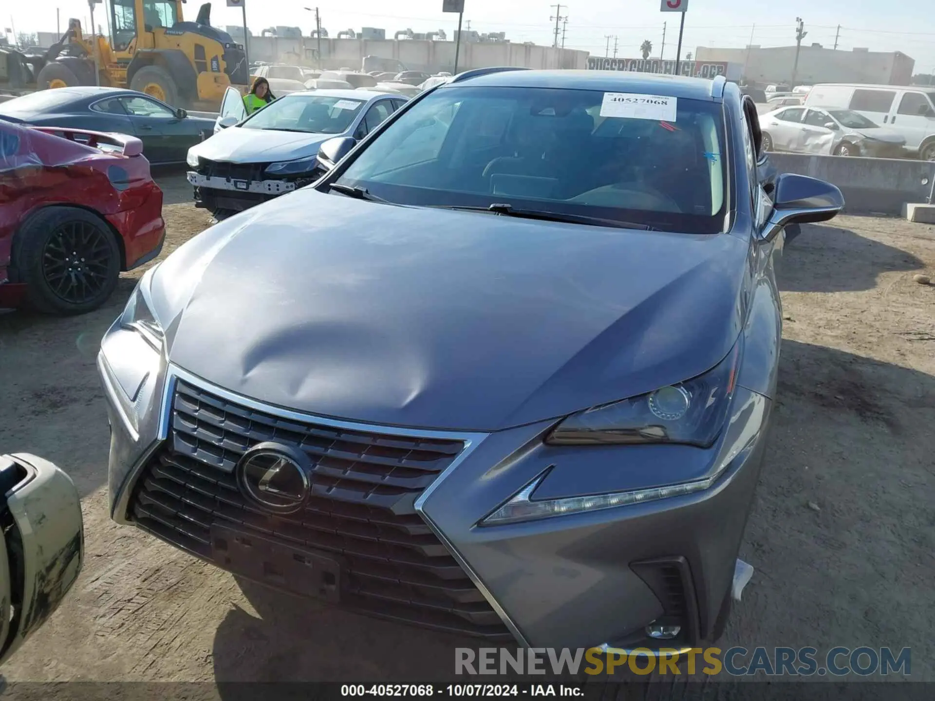 12 fotografías del automóvil dañado JTJYARBZ0K2120837 LEXUS NX 300 2019