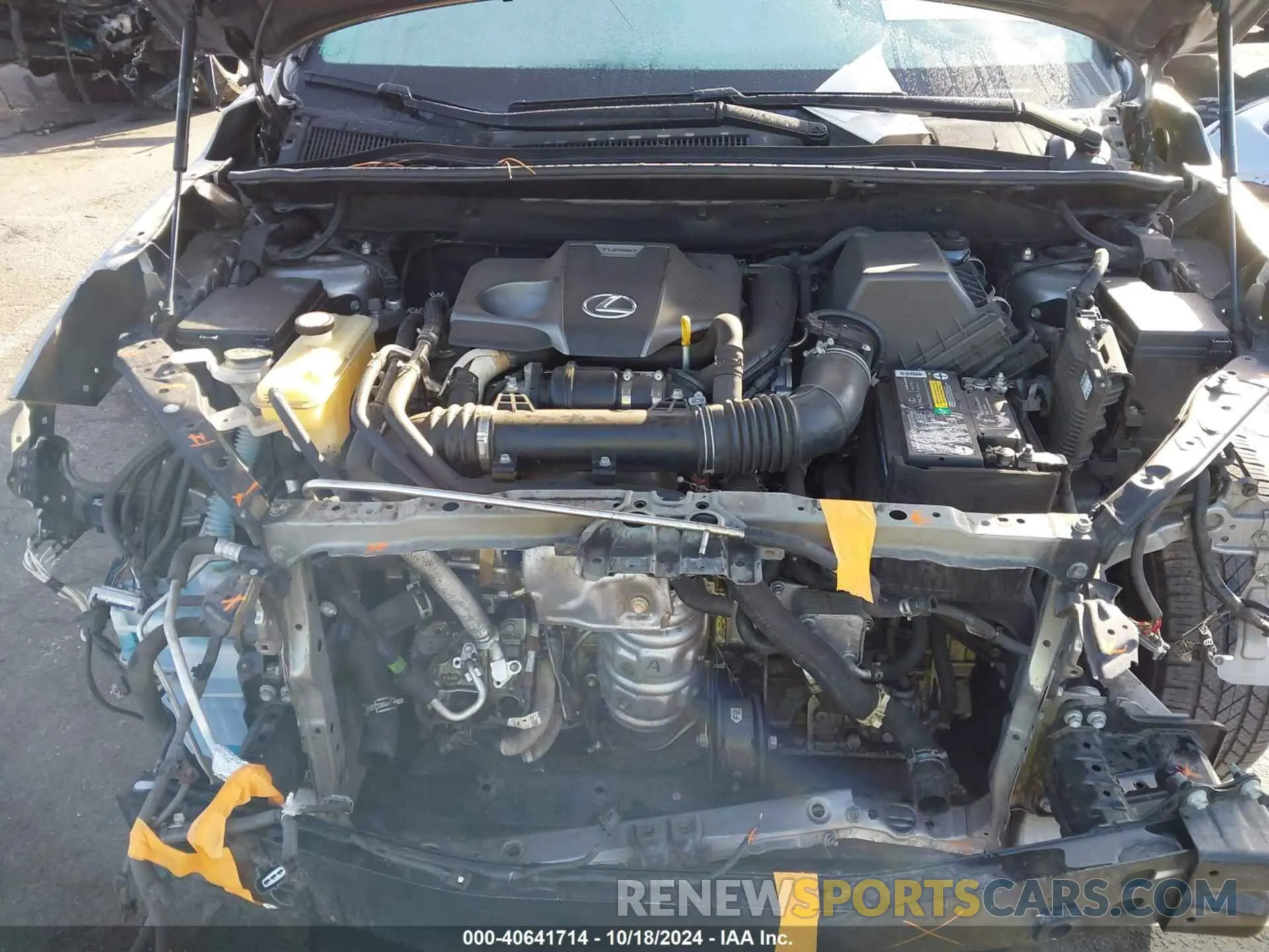 10 fotografías del automóvil dañado JTJYARBZ0K2141557 LEXUS NX 300 2019