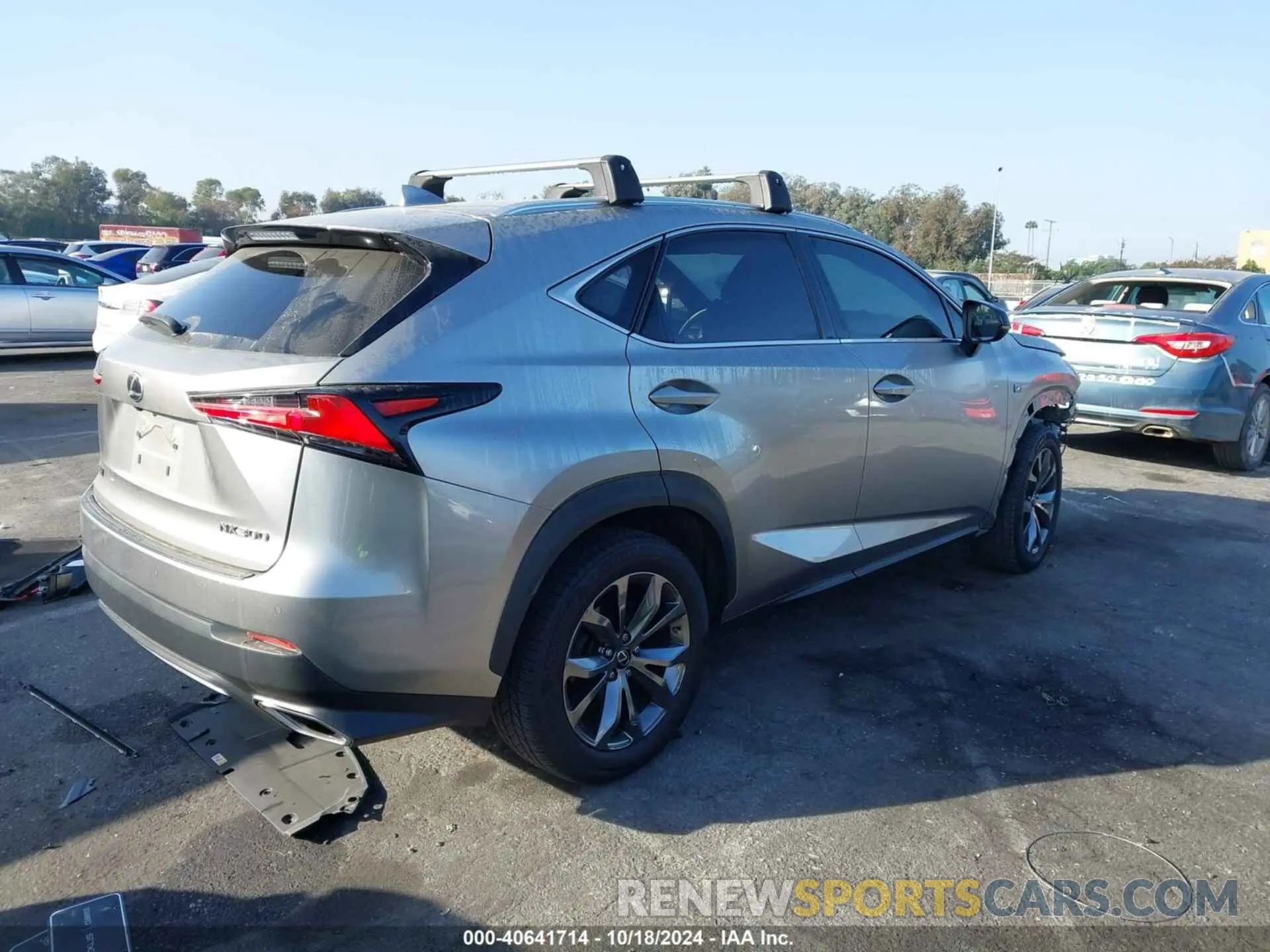 4 fotografías del automóvil dañado JTJYARBZ0K2141557 LEXUS NX 300 2019