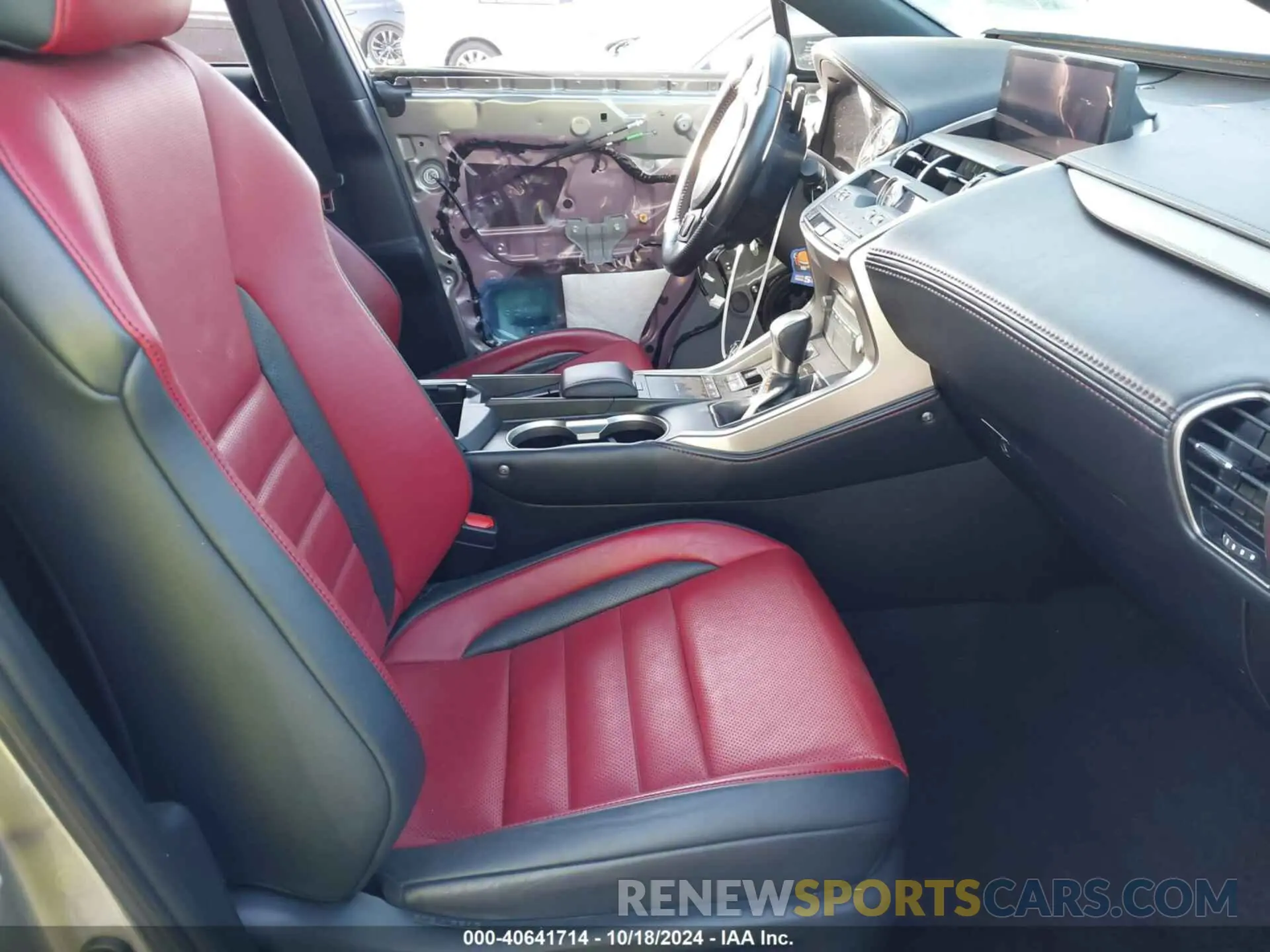 5 fotografías del automóvil dañado JTJYARBZ0K2141557 LEXUS NX 300 2019